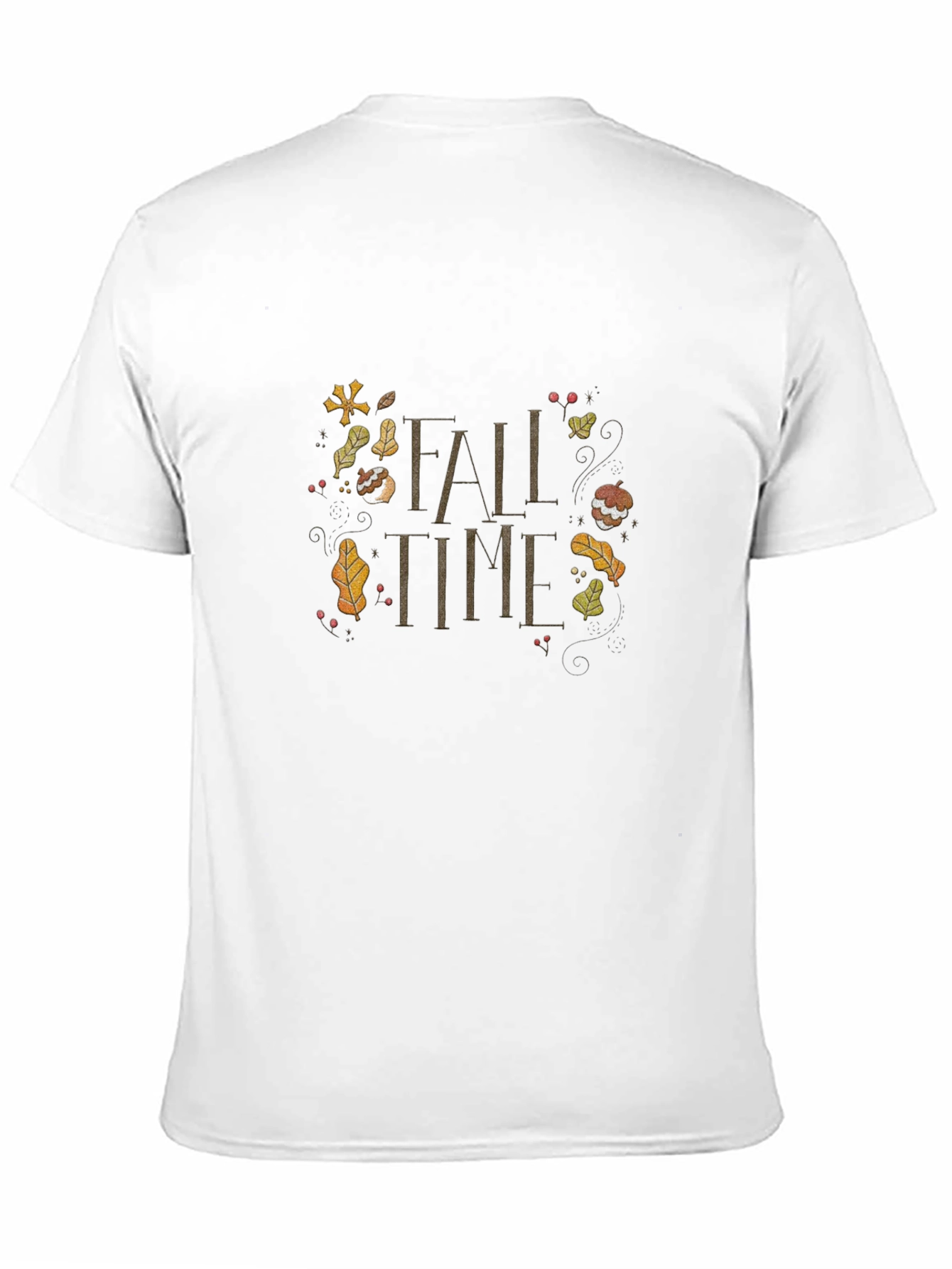 Fall Time Graphic Tee - Autumn Season Shirt
