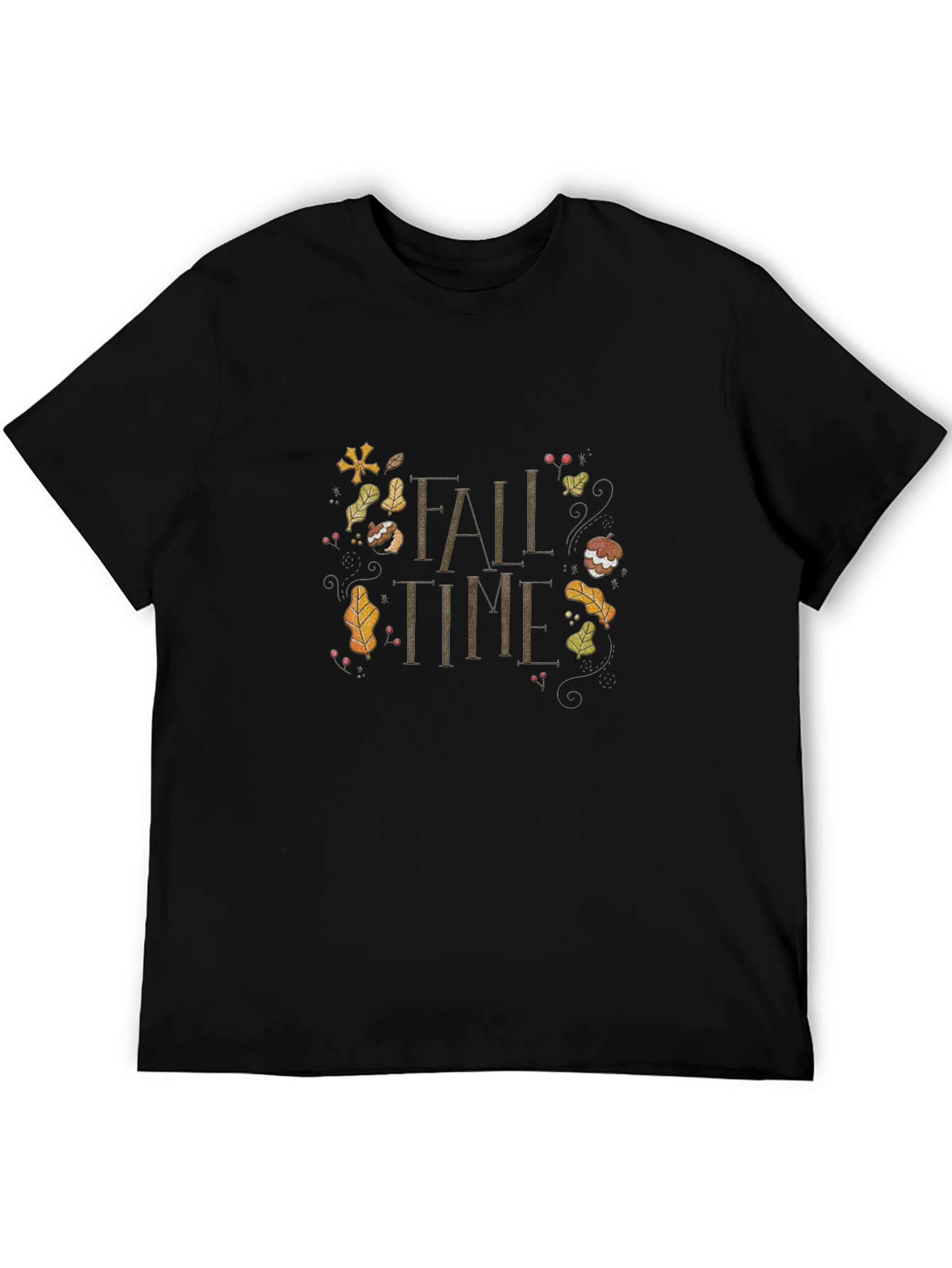 Fall Time Graphic Tee - Autumn Season Shirt