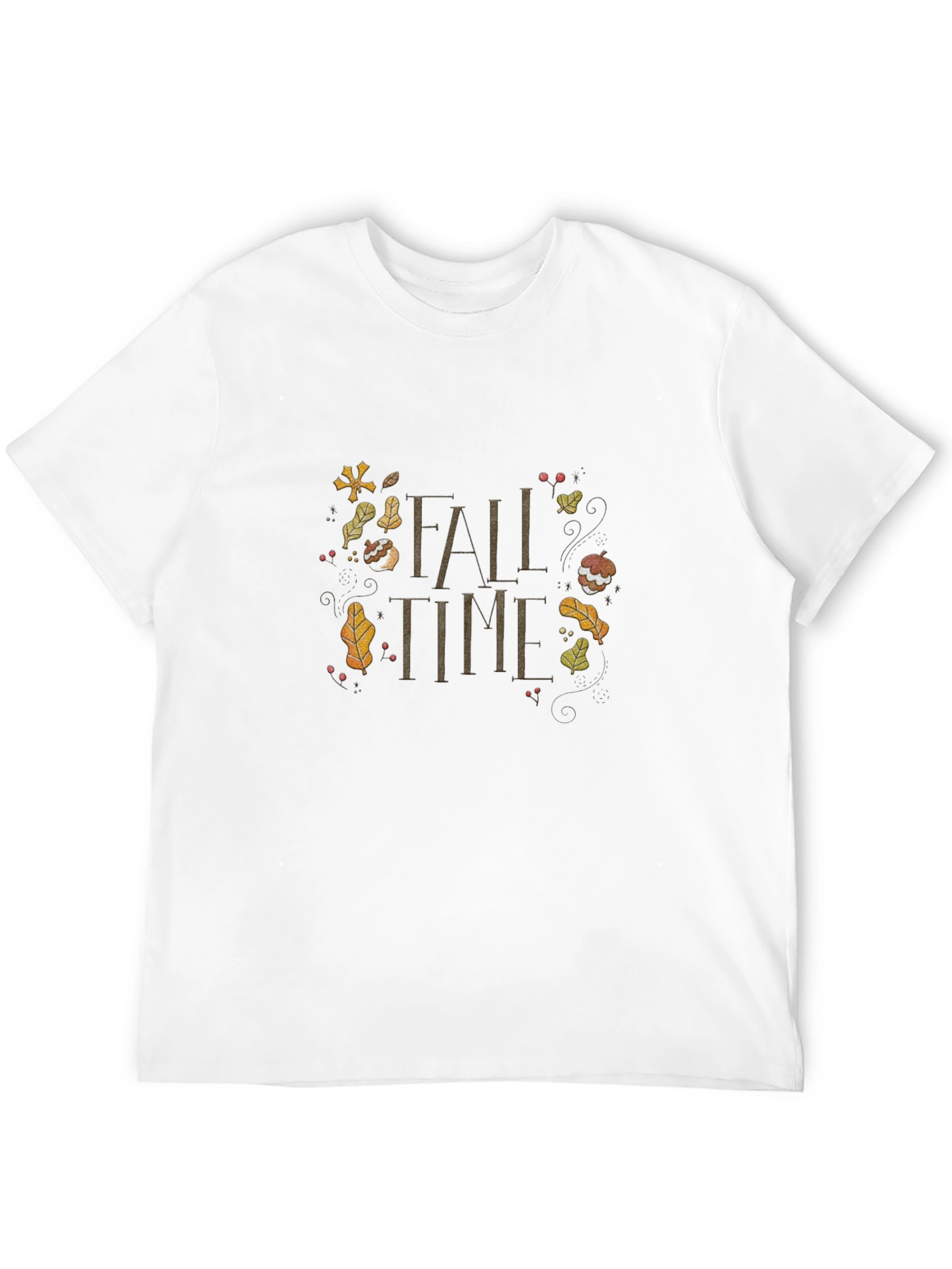 Fall Time Graphic Tee - Autumn Season Shirt