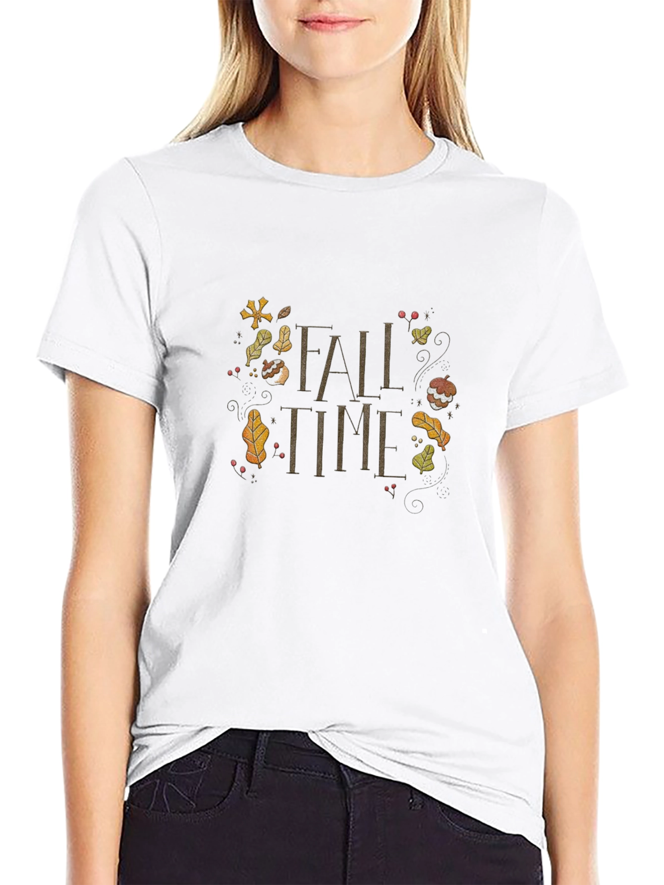 Fall Time Graphic Tee - Autumn Season Shirt