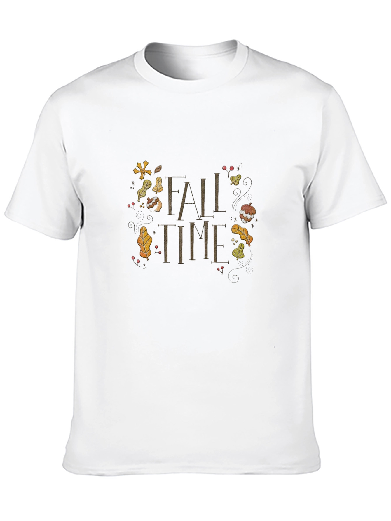 Fall Time Graphic Tee - Autumn Season Shirt
