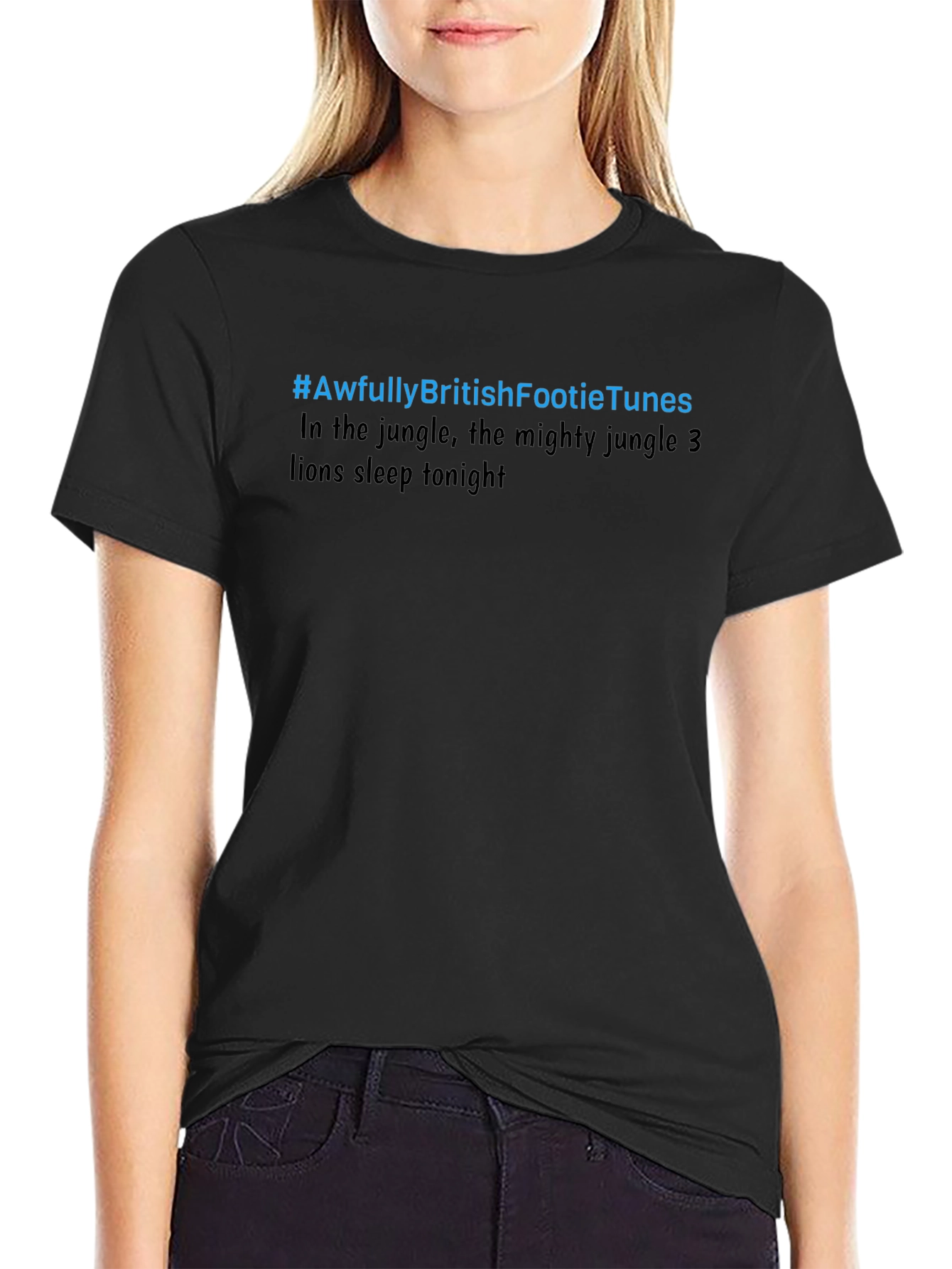 Awfully British Footie Tunes T-Shirt
