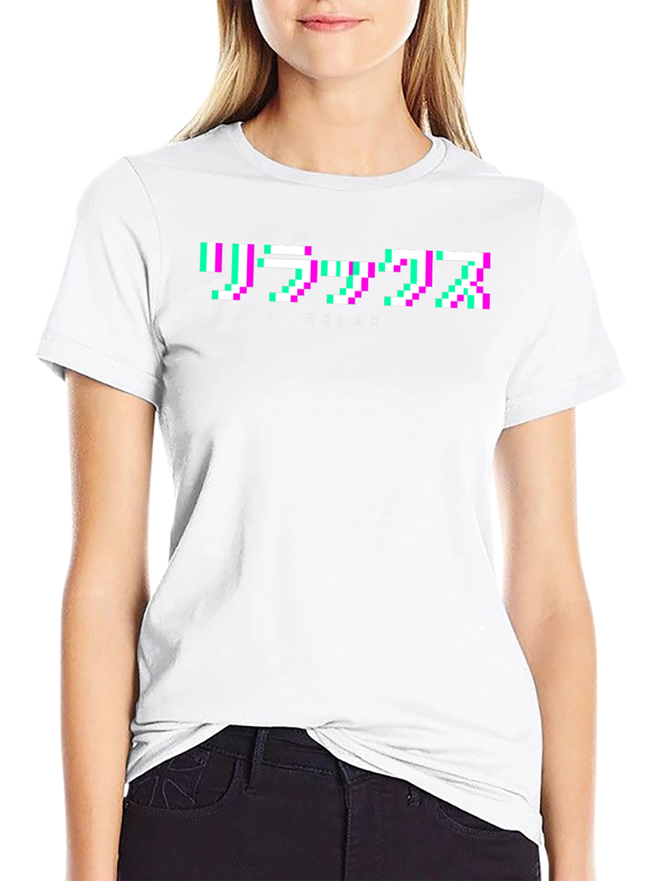 Relax T-Shirt - Japanese Pixel Art Style