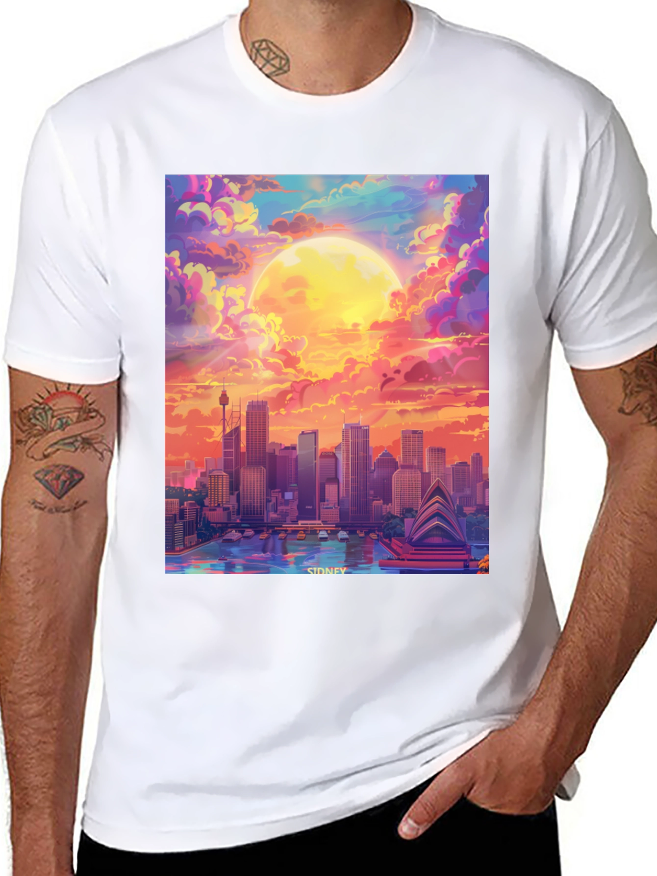 Sydney City Sunset T-Shirt