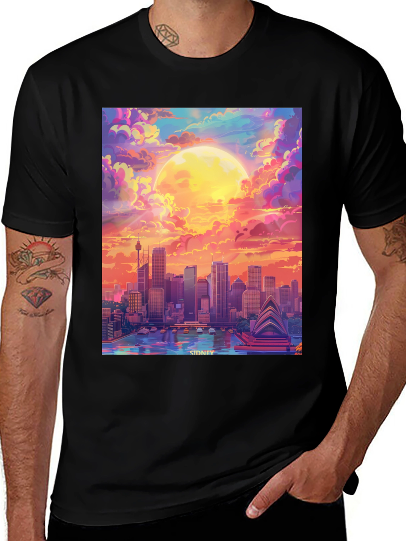 Sydney City Sunset T-Shirt