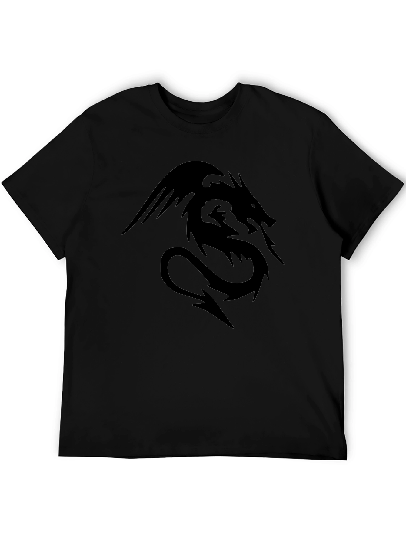 Black Dragon Graphic T-Shirt - Mens Fashion Tee
