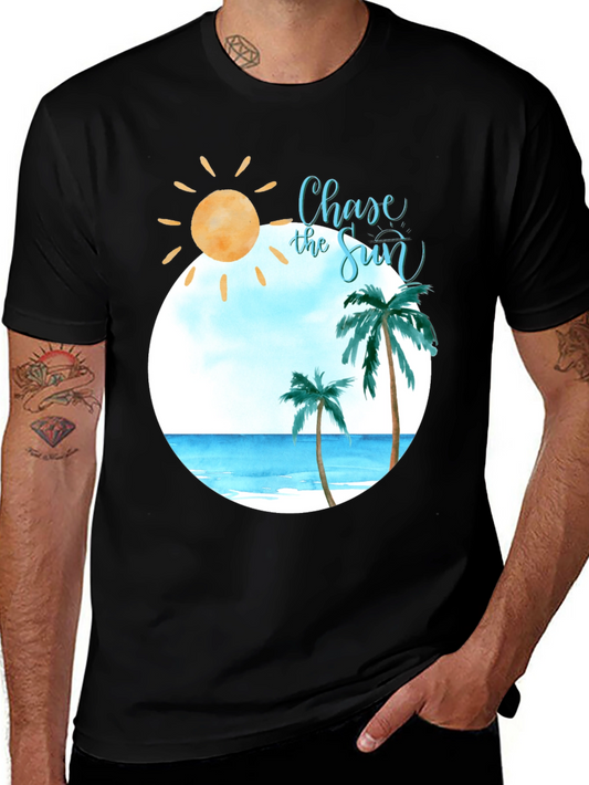 Chase the Sun Beach Graphic Tee