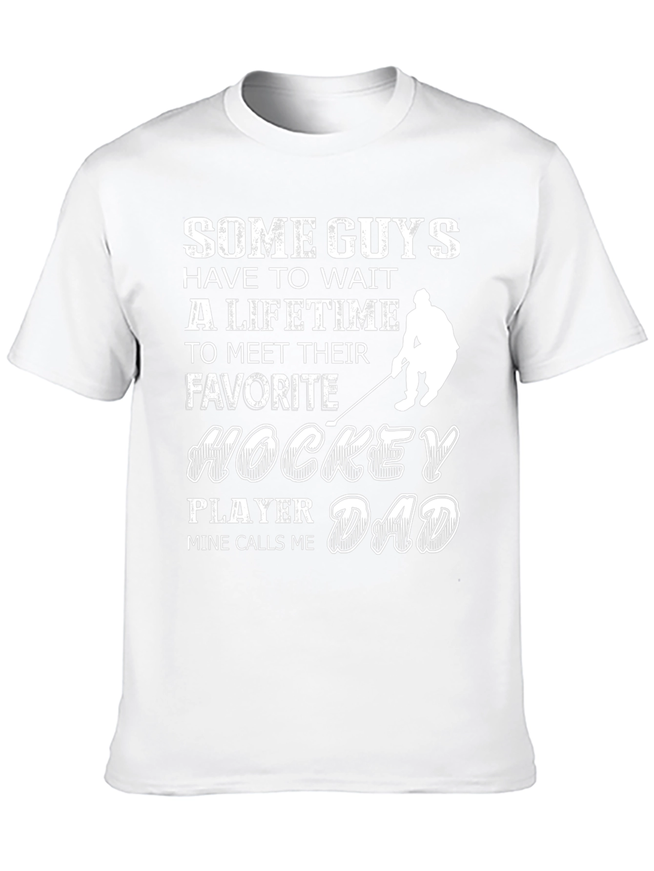 Hockey Dad T-Shirt - Favorite Player Gift
