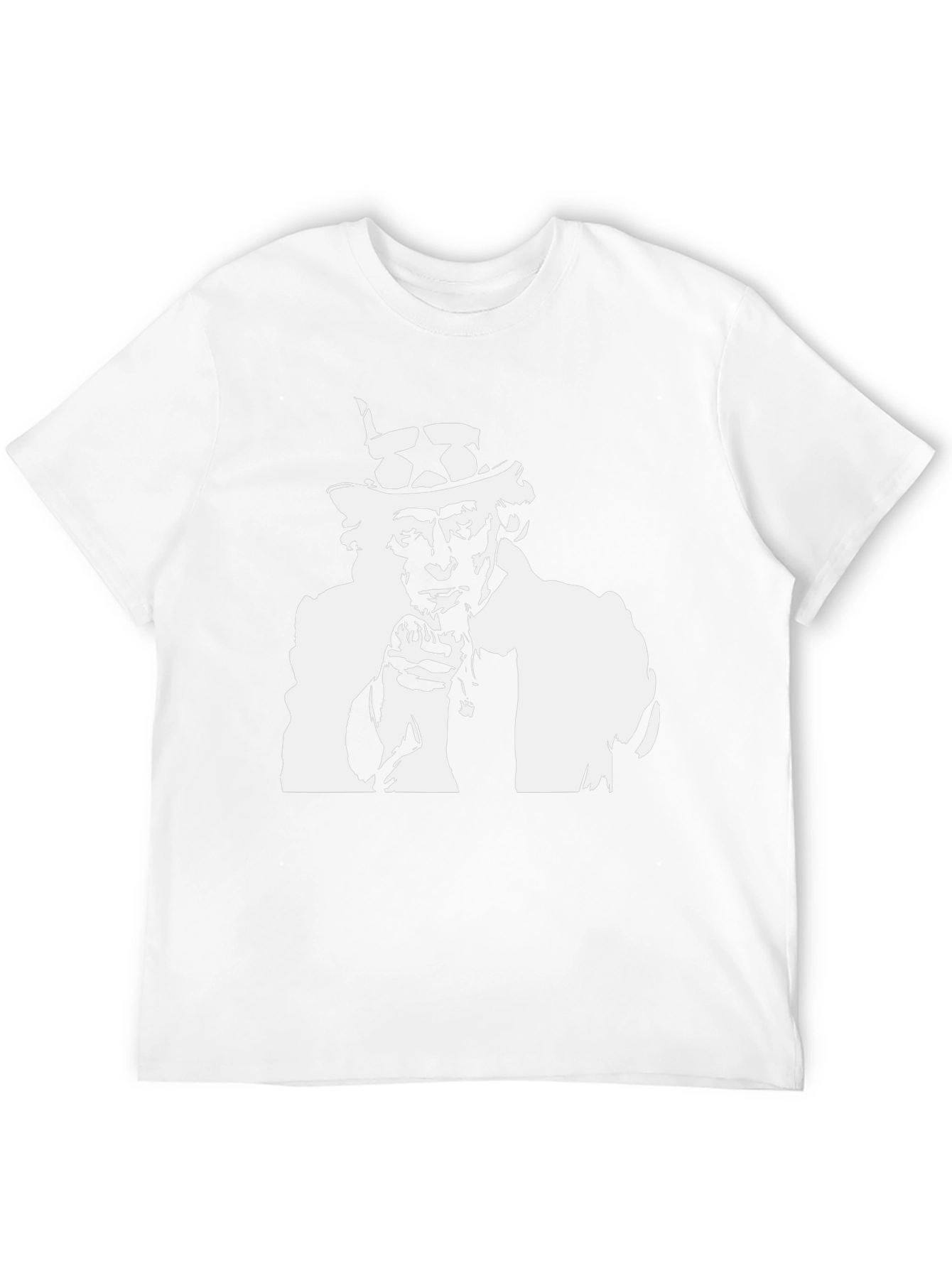 Uncle Sam Graphic T-Shirt - Black Cotton Tee