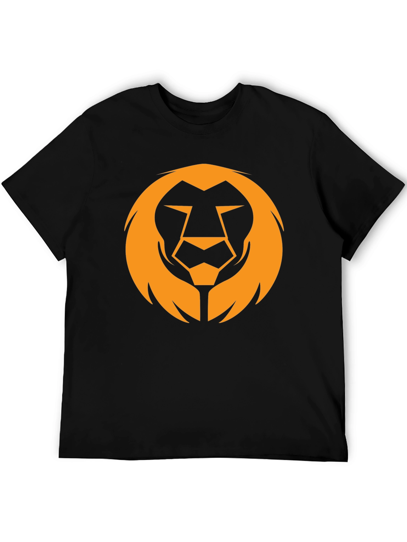 Bold Lion Graphic Tee - Black