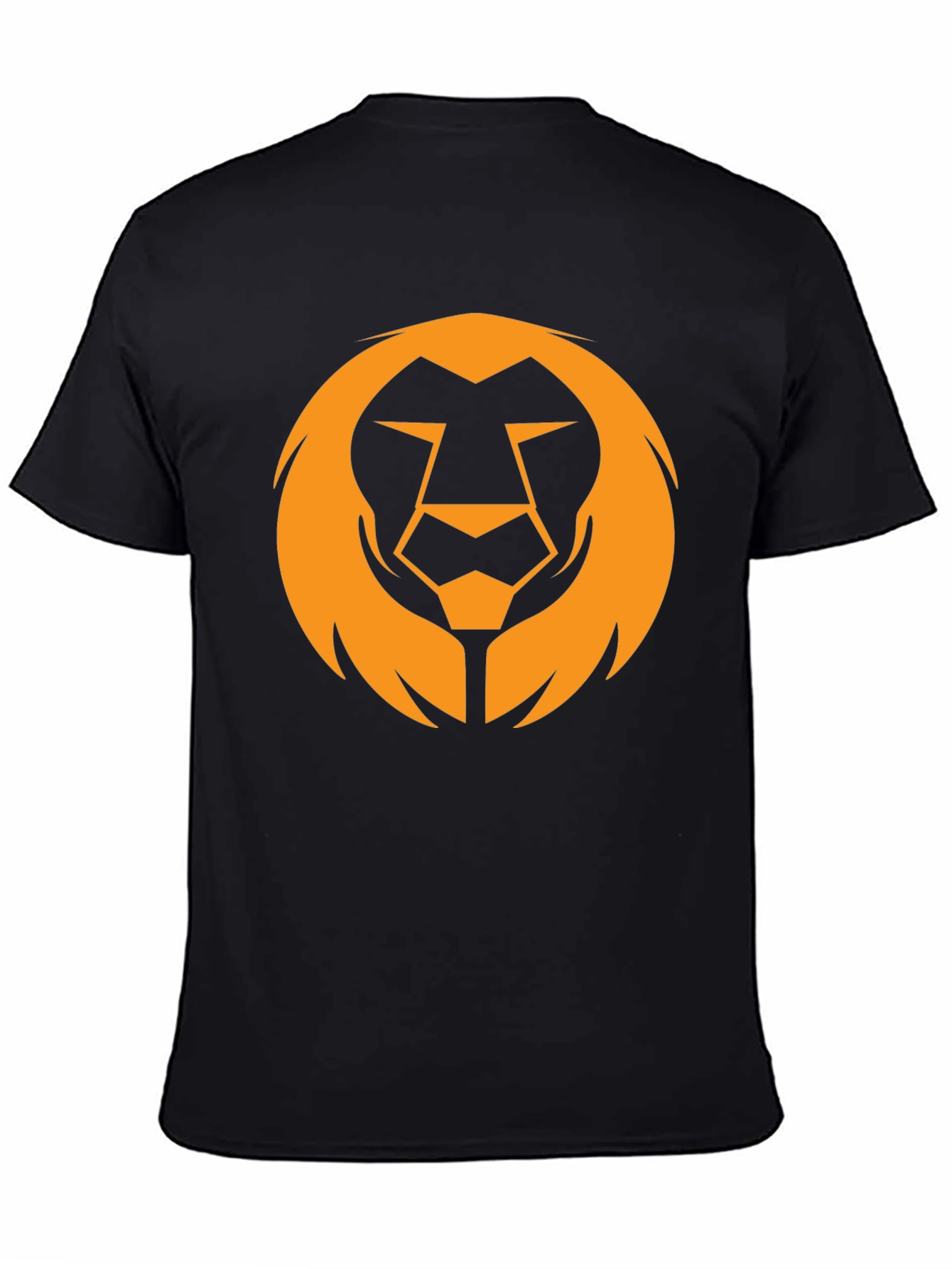 Bold Lion Graphic Tee - Black