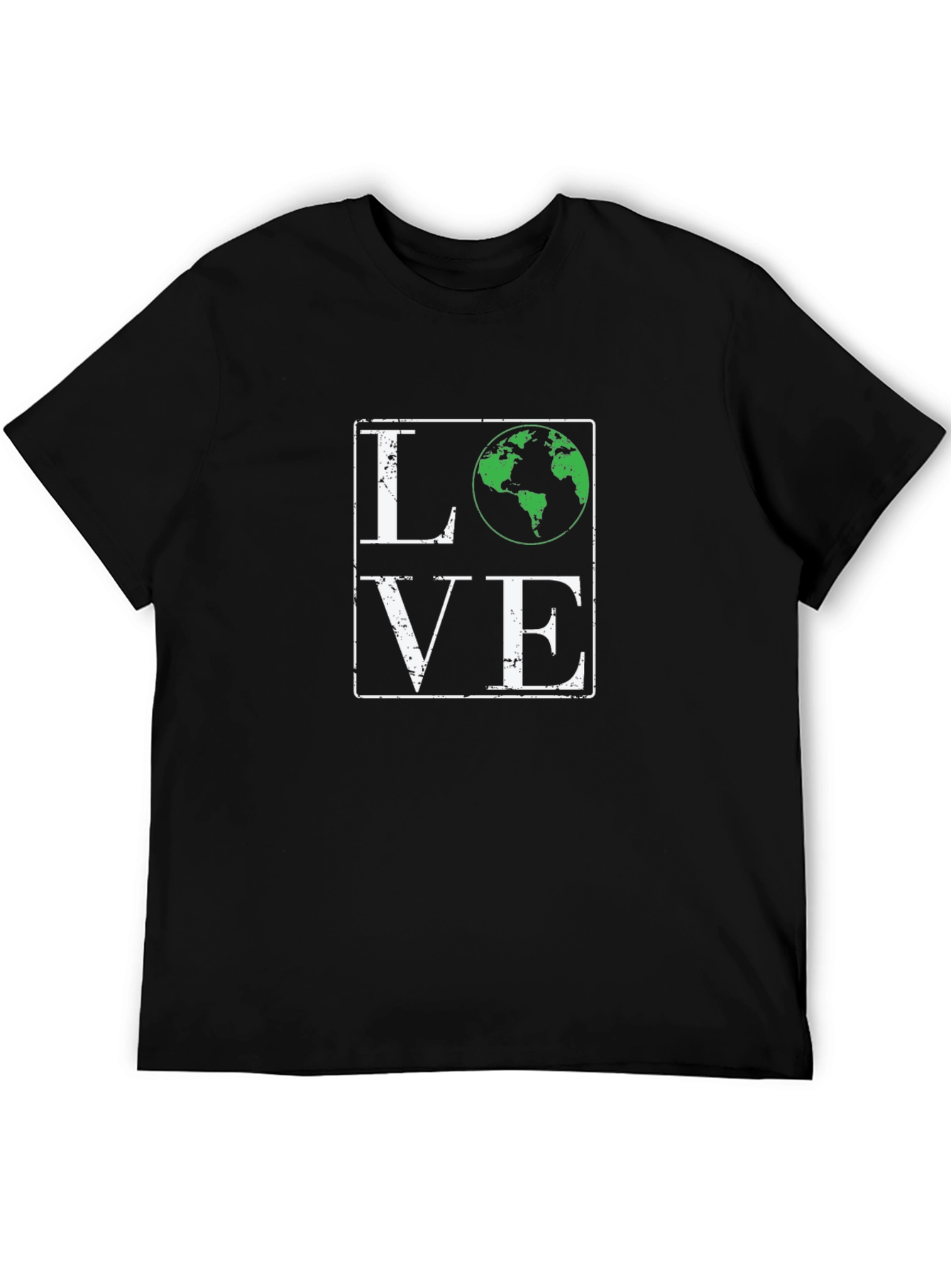 Love Earth Graphic Tee - Black