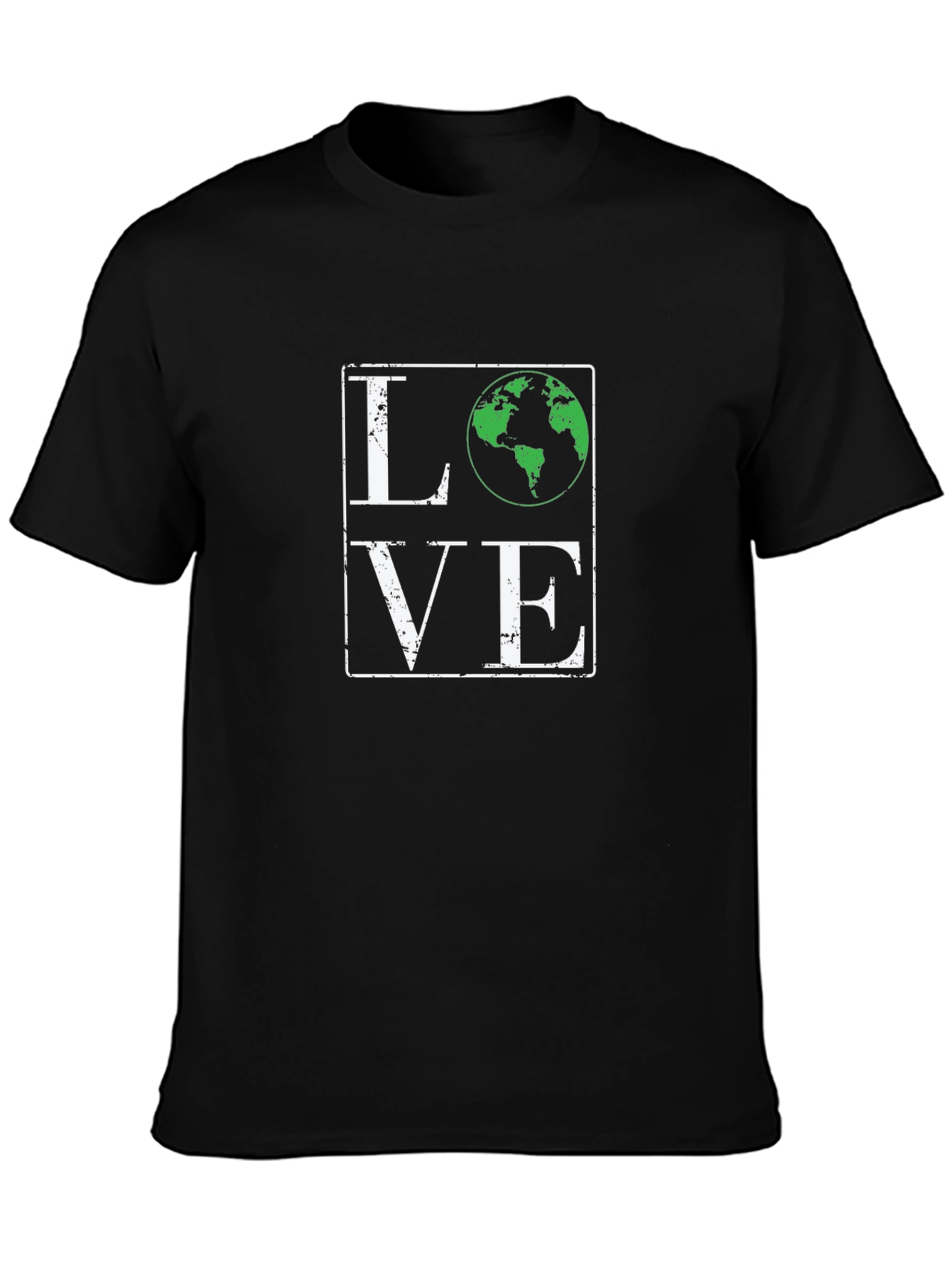 Love Earth Graphic Tee - Black