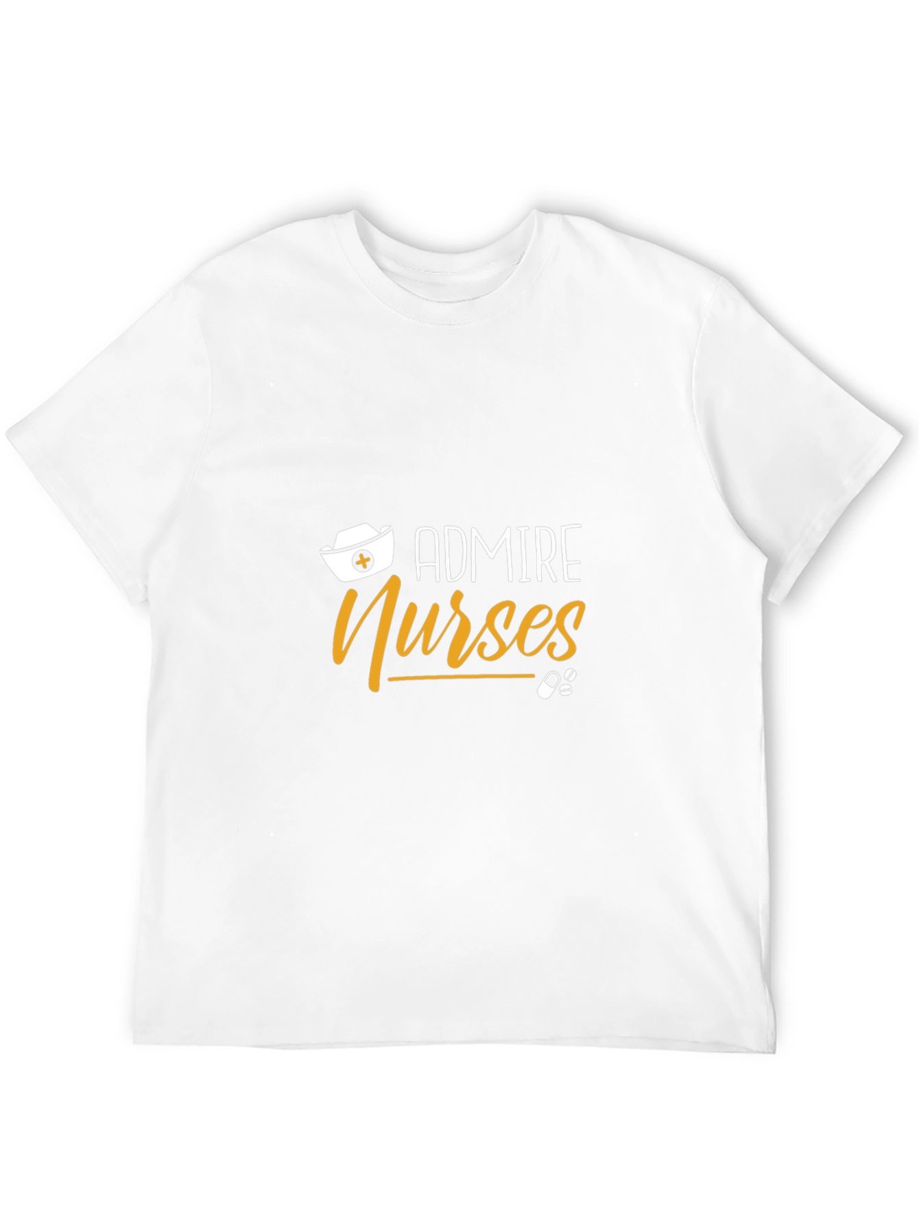 Admire Nurses Graphic Tee - Black