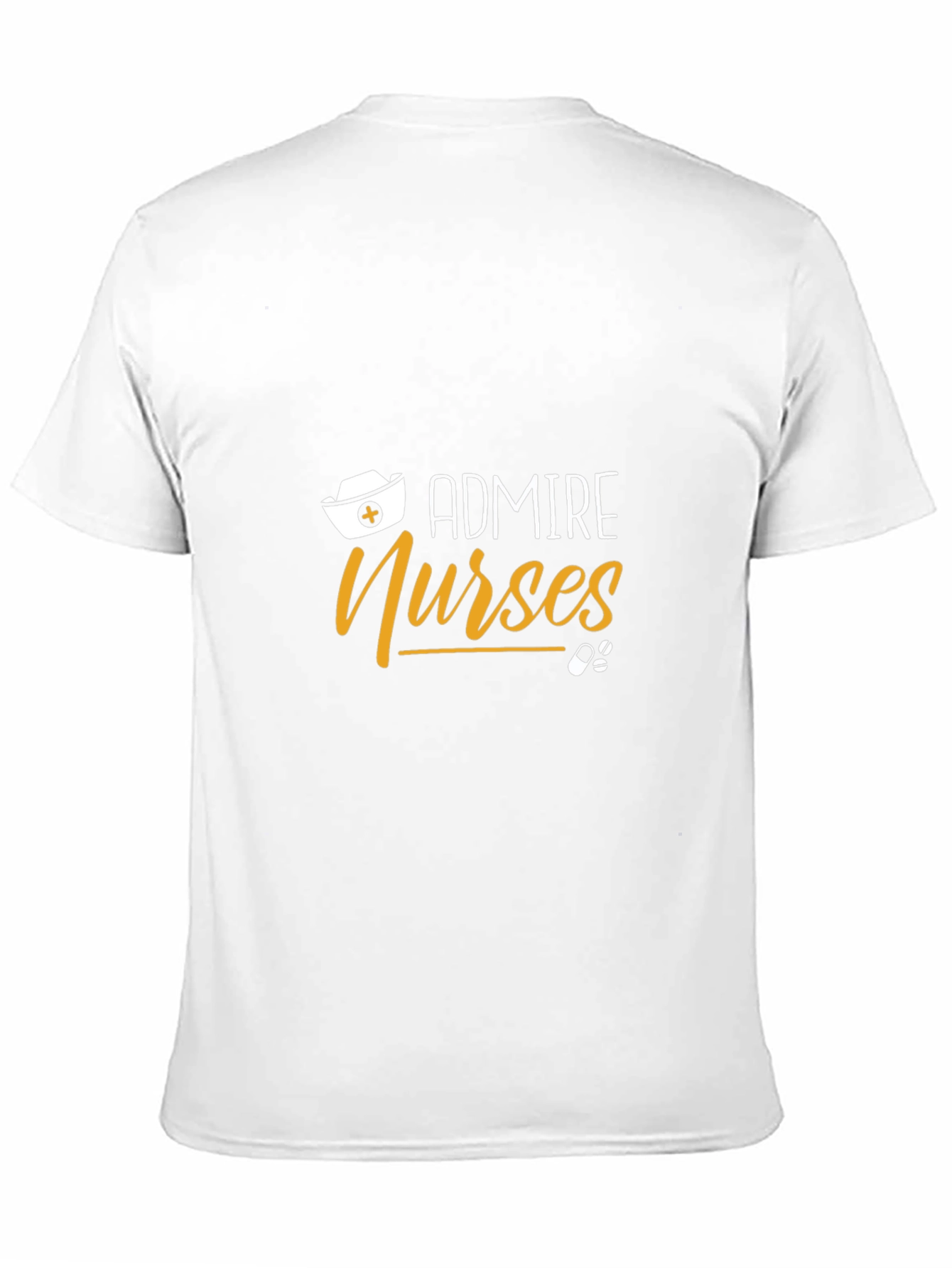 Admire Nurses Graphic Tee - Black