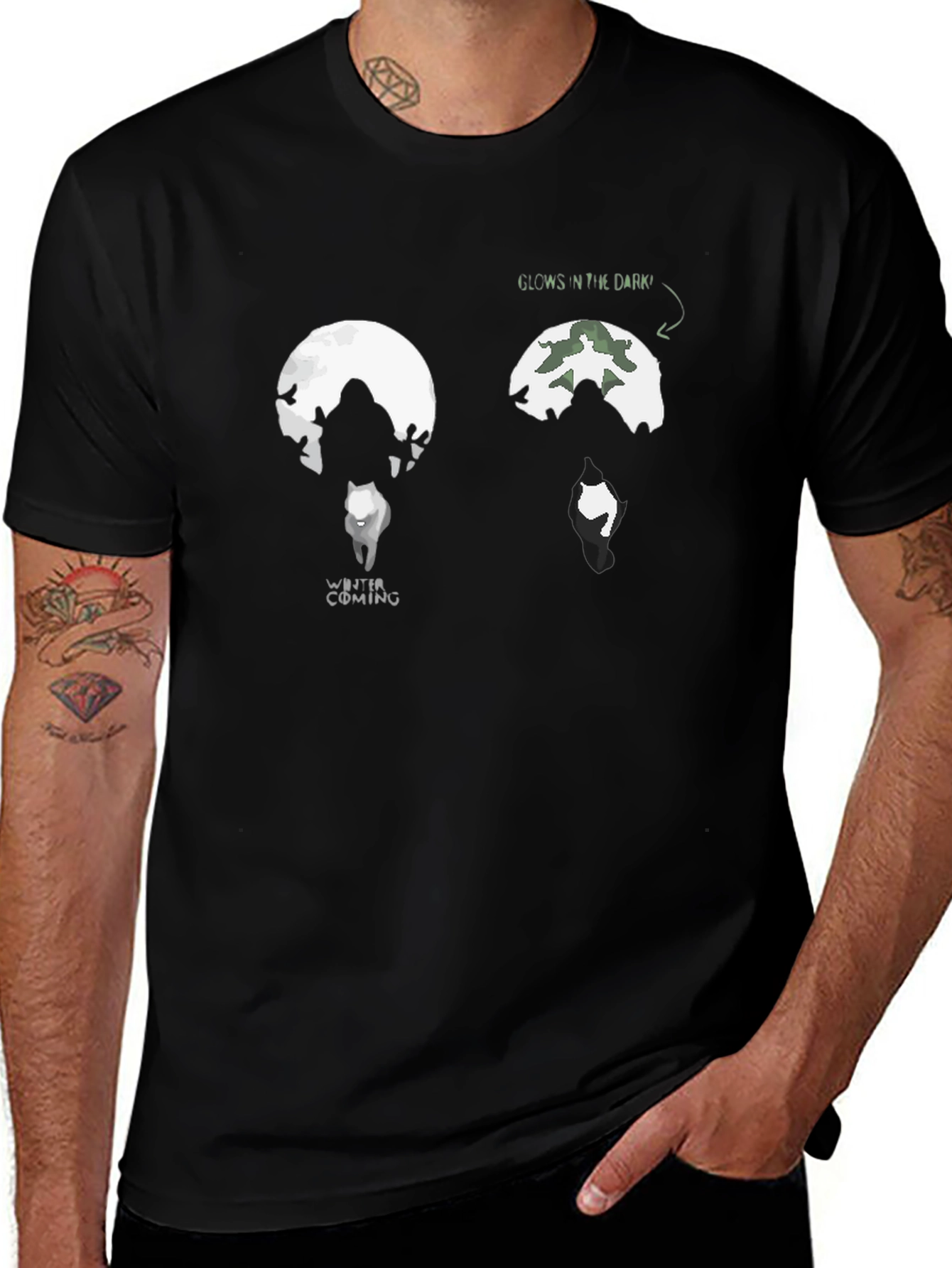 Winter is Coming Glow in the Dark T-Shirt