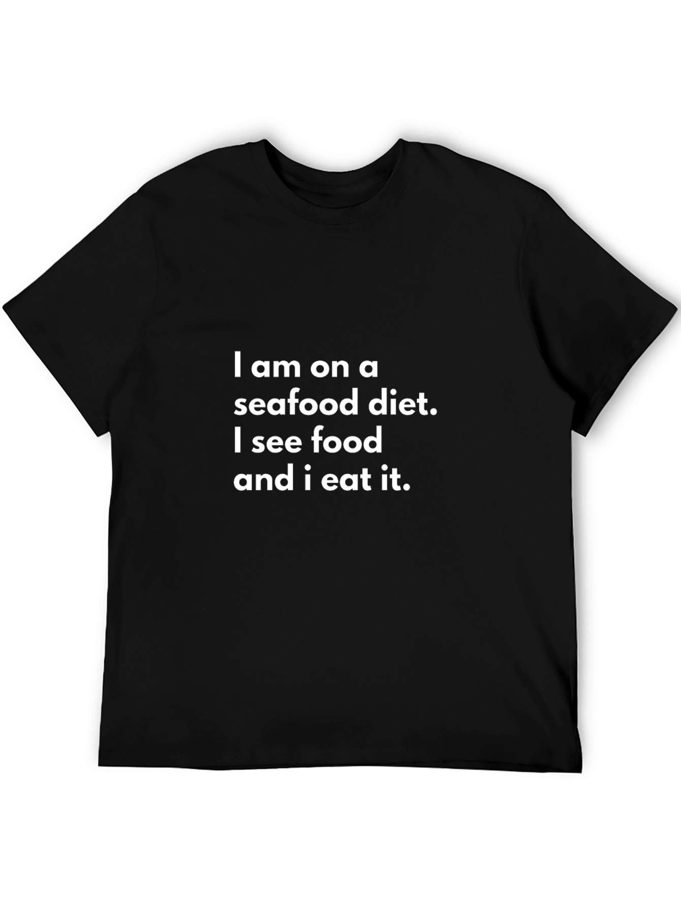 Seafood Diet T-Shirt - Funny Foodie Tee