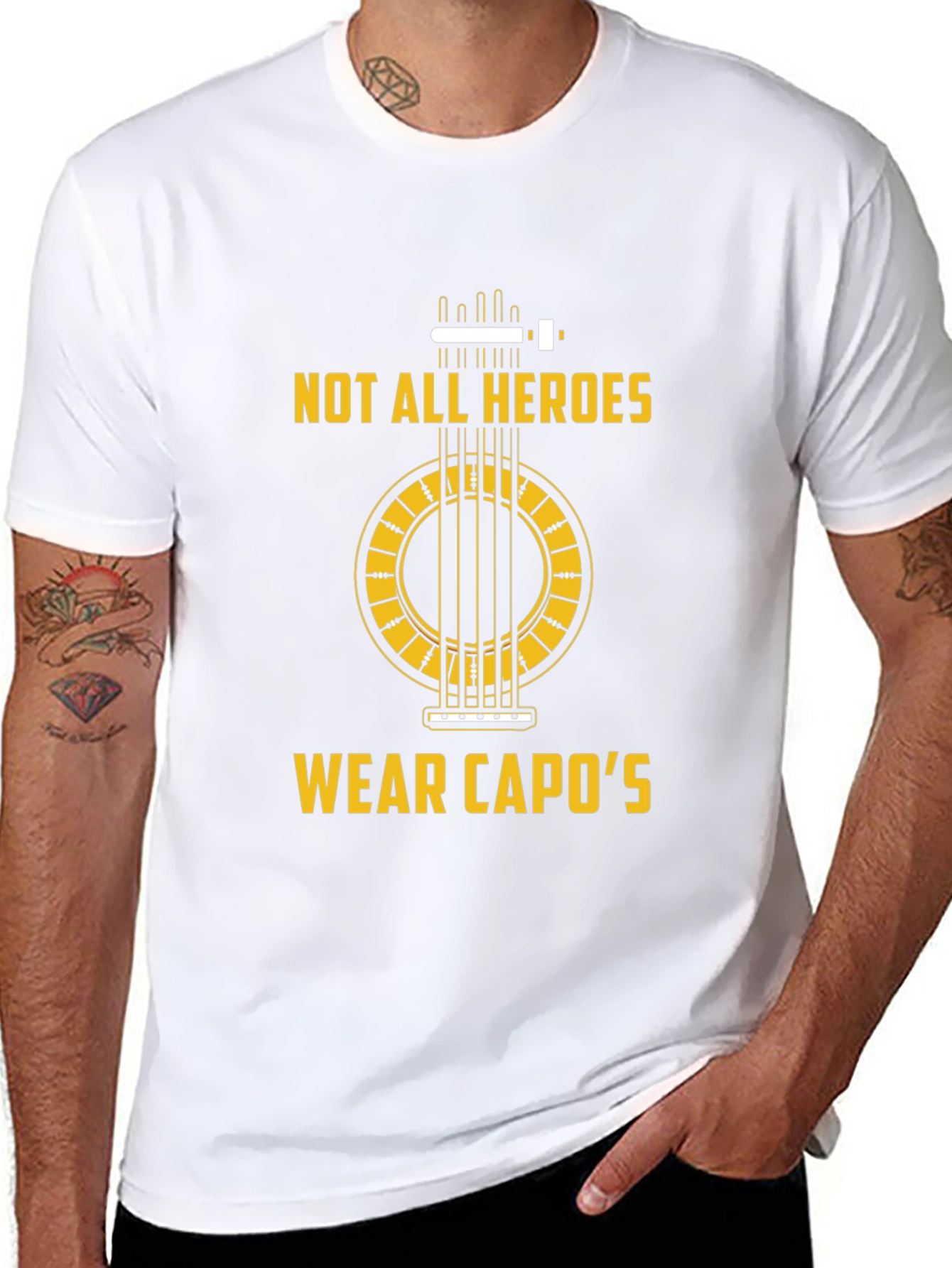 Not All Heroes Wear Capos T-Shirt