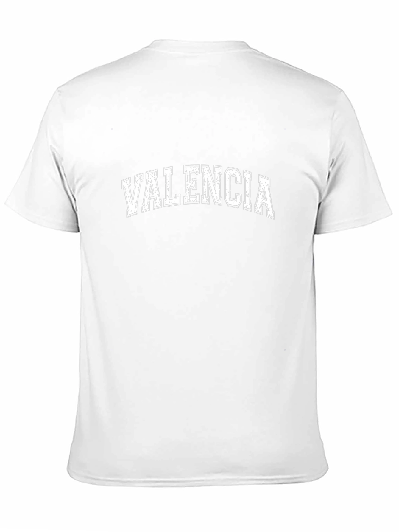 Valencia City Graphic T-Shirt - Black Cotton Tee