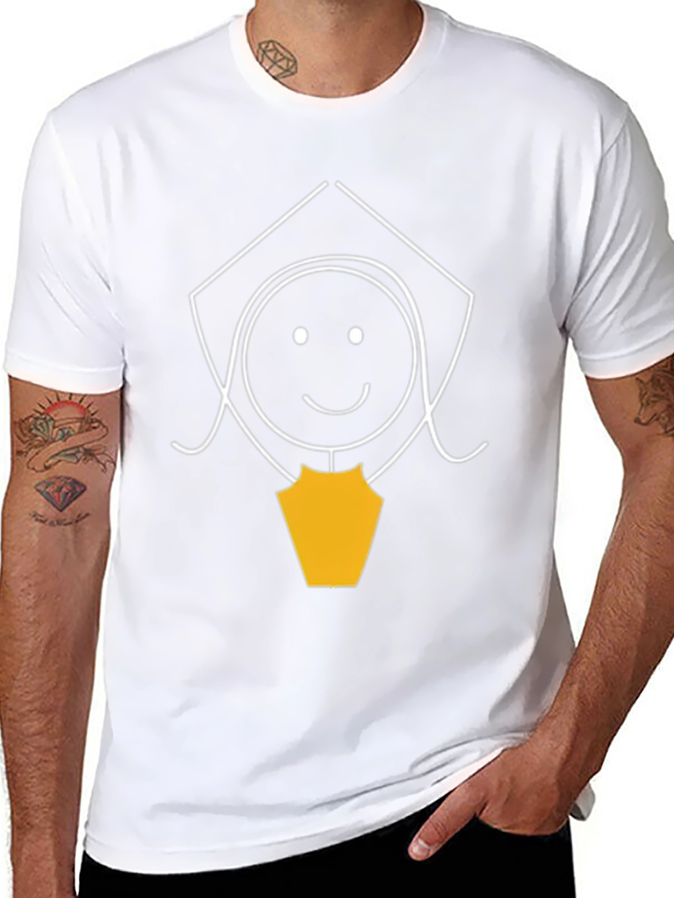 Graduation Girl Graphic Tee - Black Cotton T-Shirt