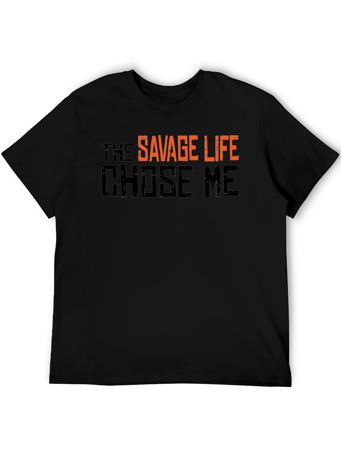 The Savage Life T-Shirt - Black Graphic Tee