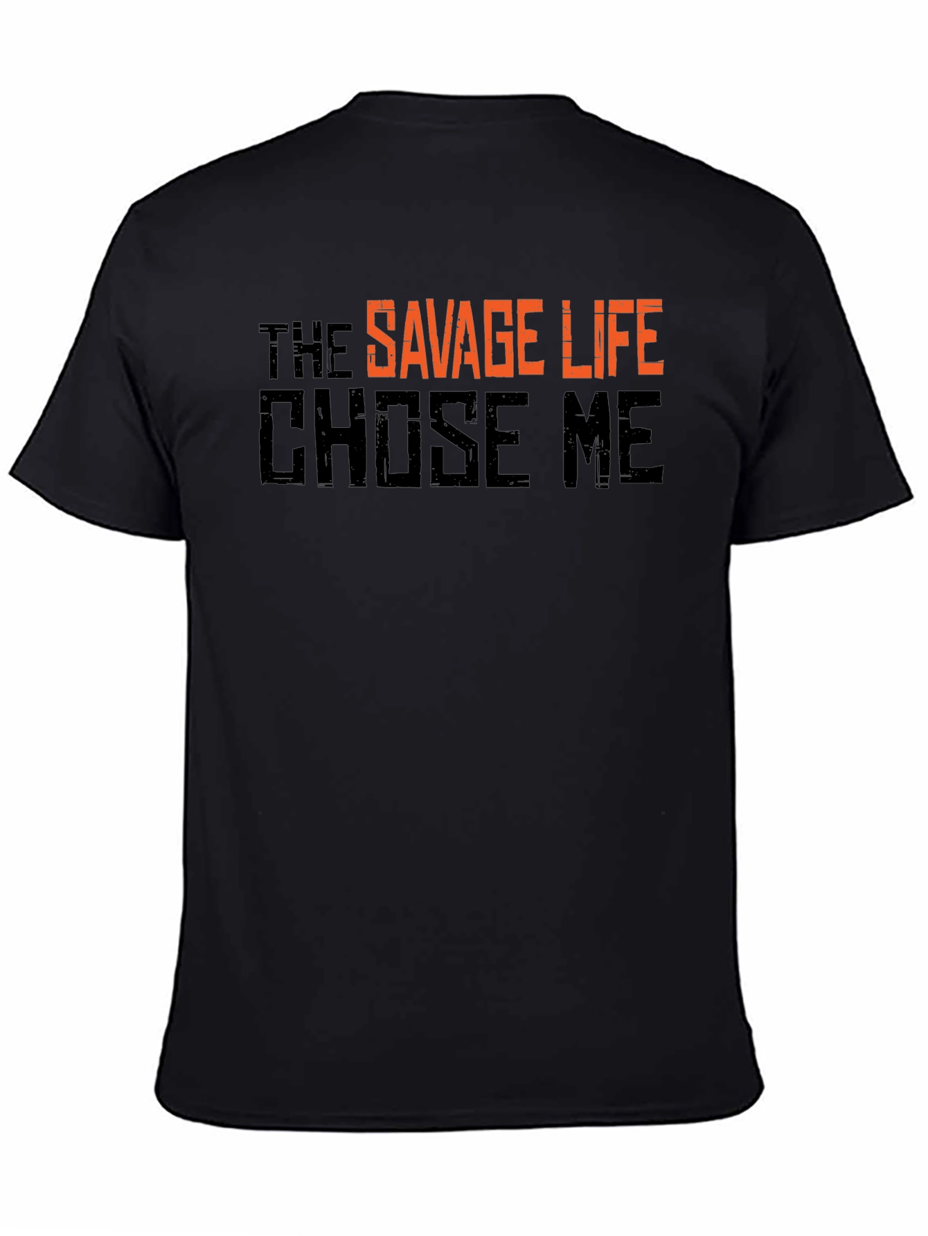 The Savage Life T-Shirt - Black Graphic Tee