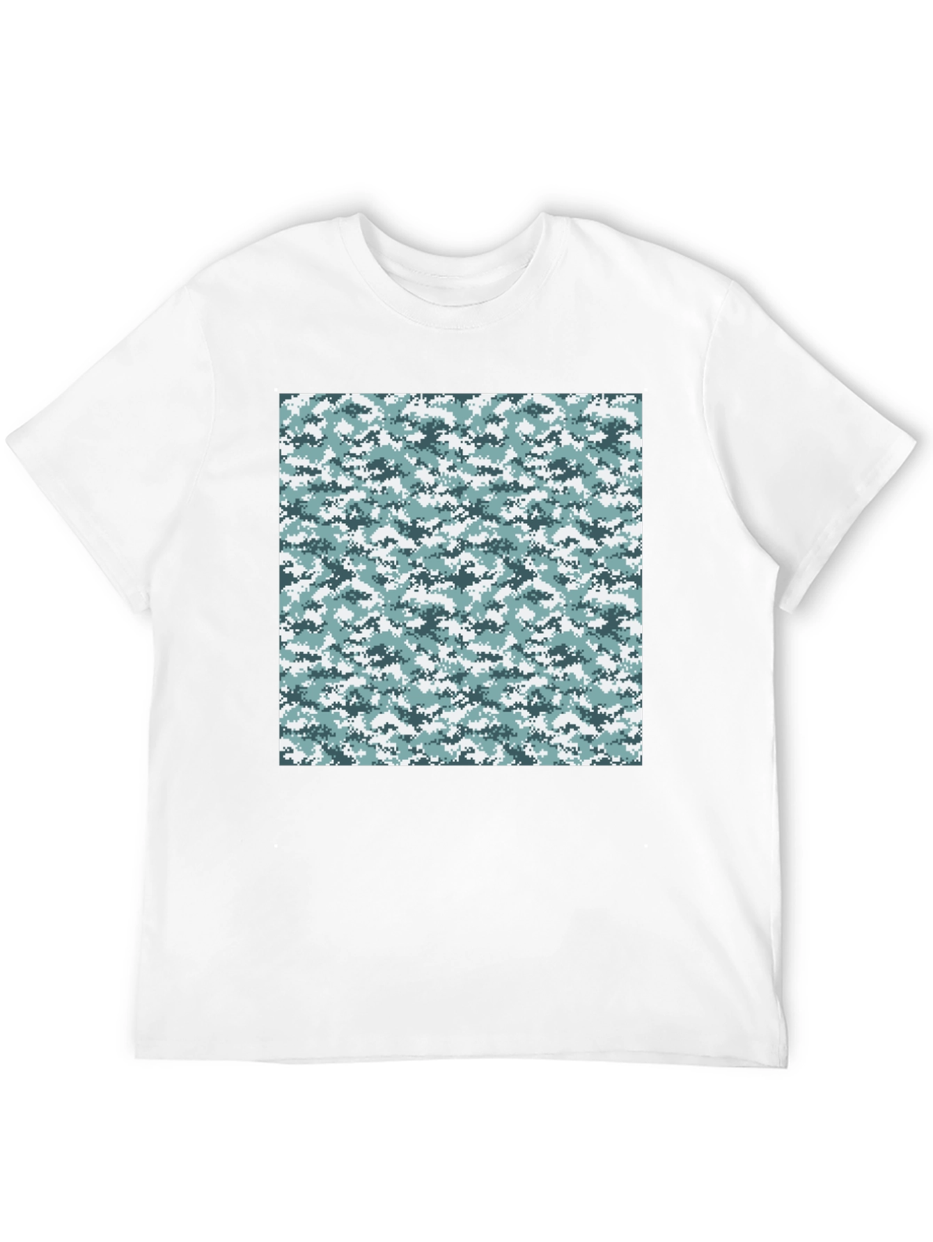Urban Camo T-Shirt - Black Cotton Tee
