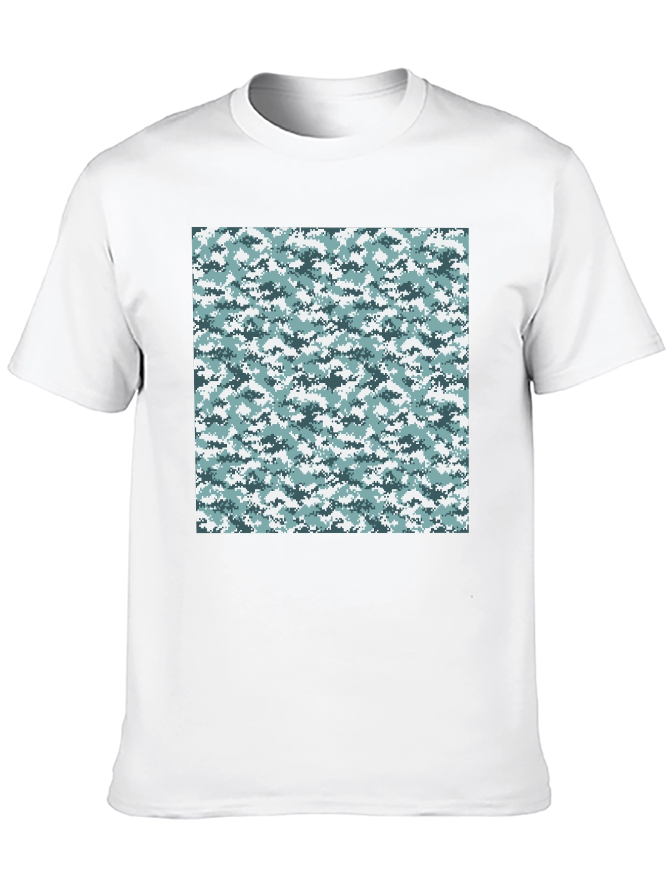 Urban Camo T-Shirt - Black Cotton Tee