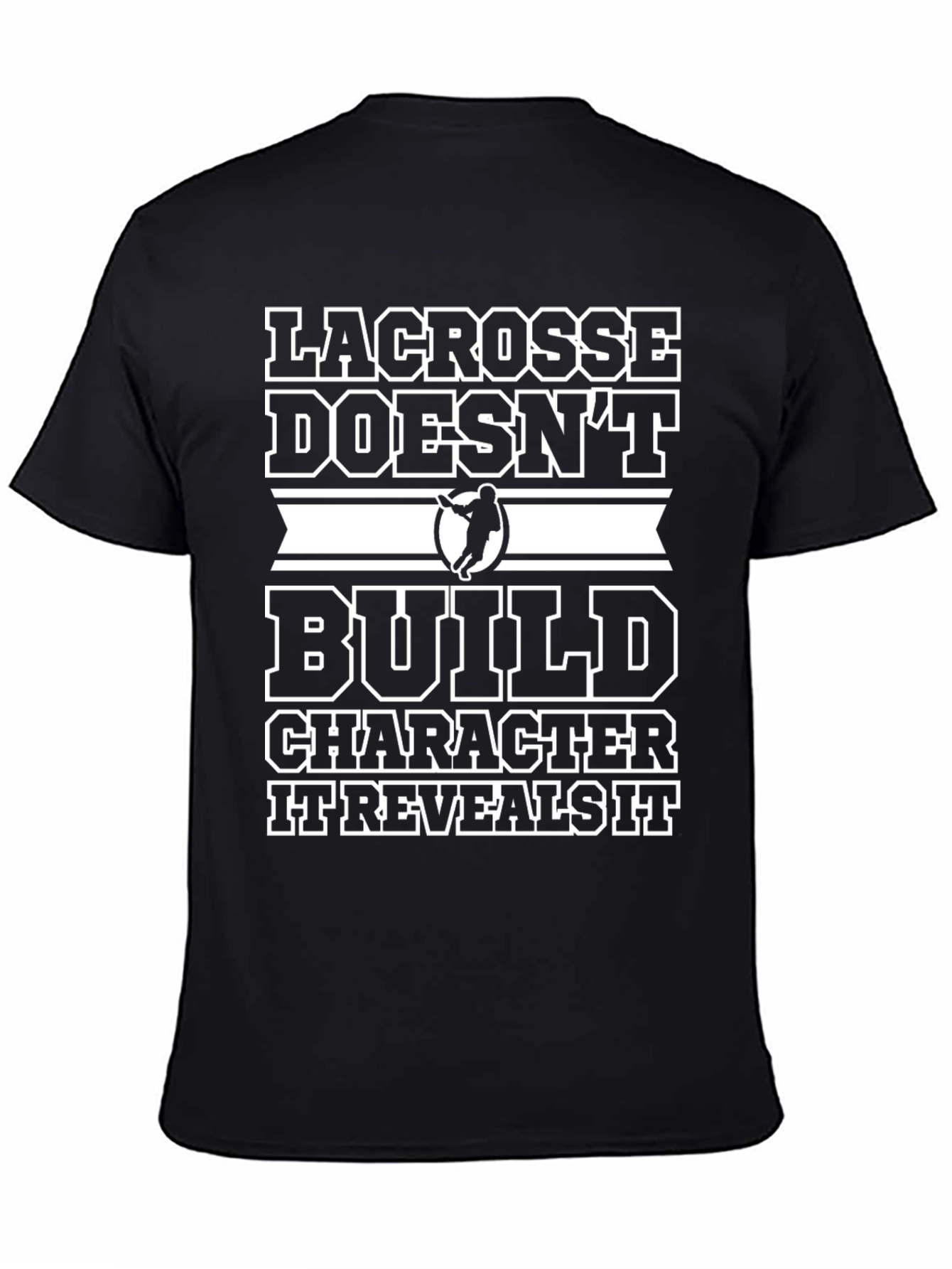 Lacrosse Character T-Shirt - Sporty Tee