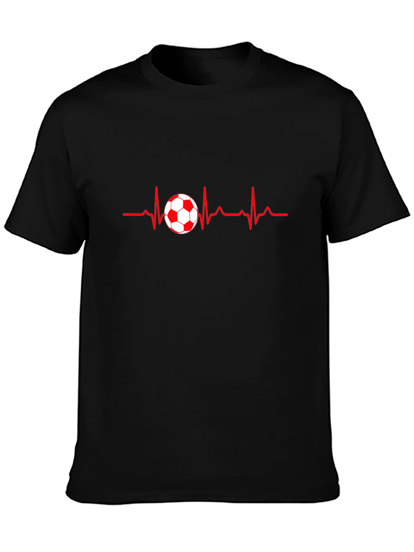 Soccer Heartbeat T-Shirt - Passion for the Game!