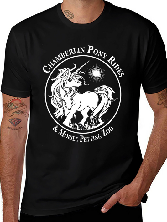 Chamberlin Pony Rides Black T-Shirt