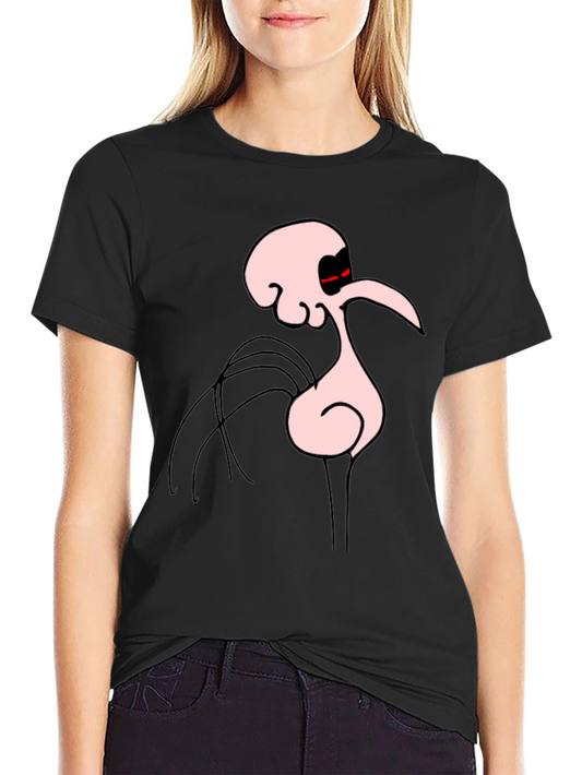 Bold Squidward T-Shirt - Black Cartoon Tee