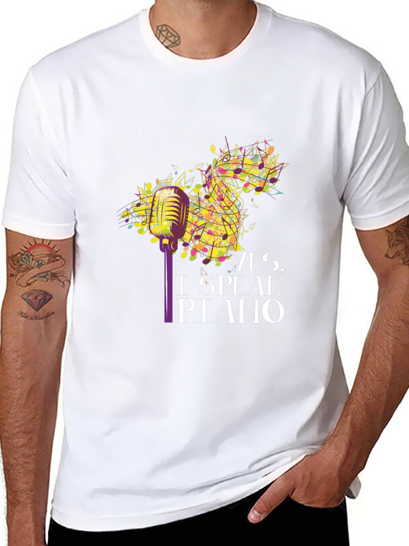 Yes I Speak Piano T-Shirt