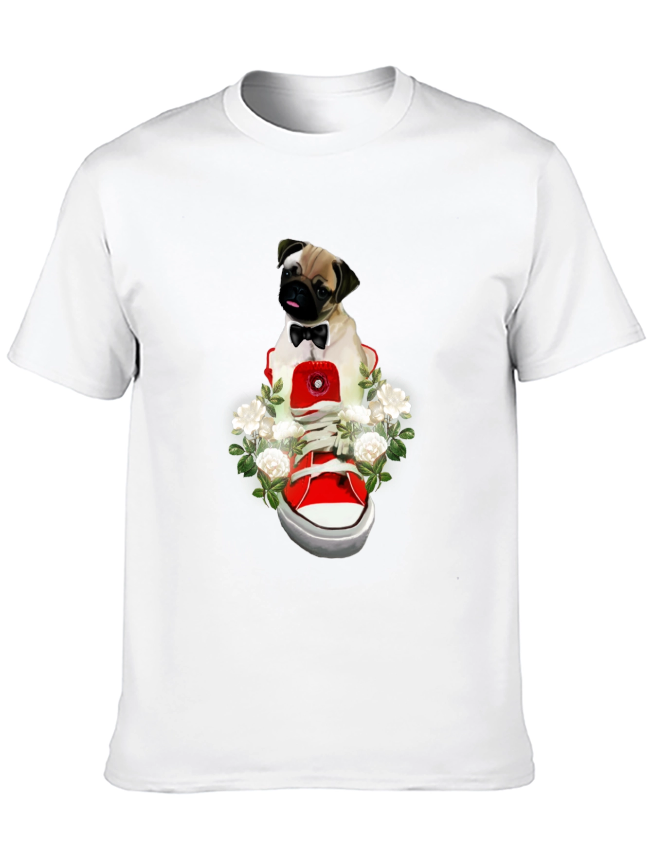 Pug in Shoe Graphic Tee - Unique Style