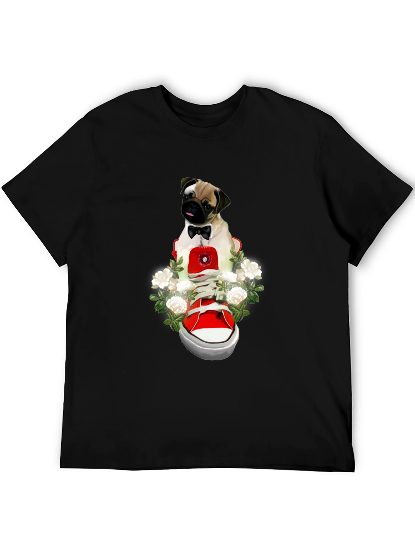 Pug in Shoe Graphic Tee - Unique Style