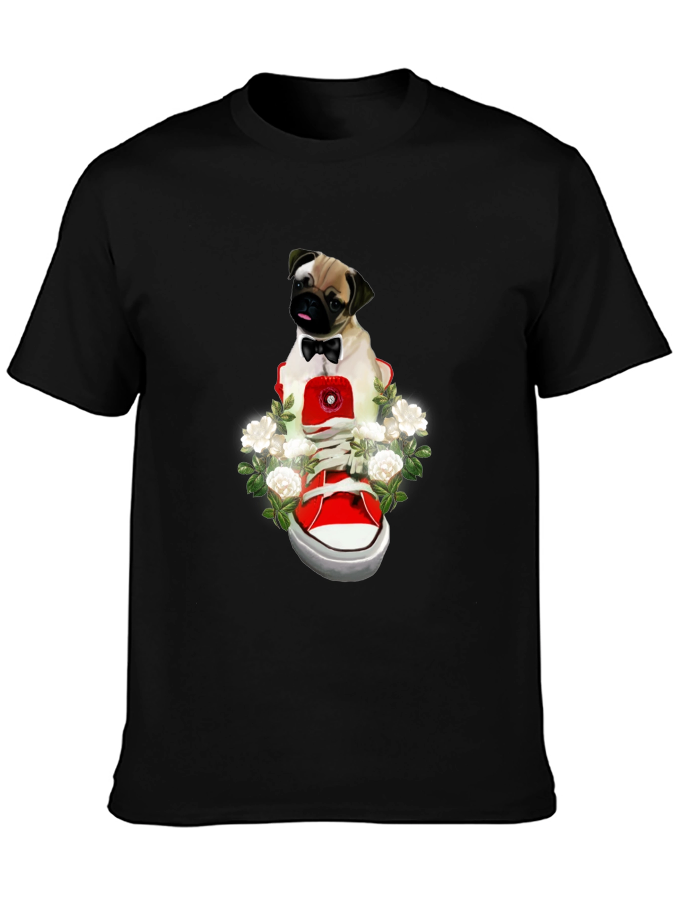 Pug in Shoe Graphic Tee - Unique Style