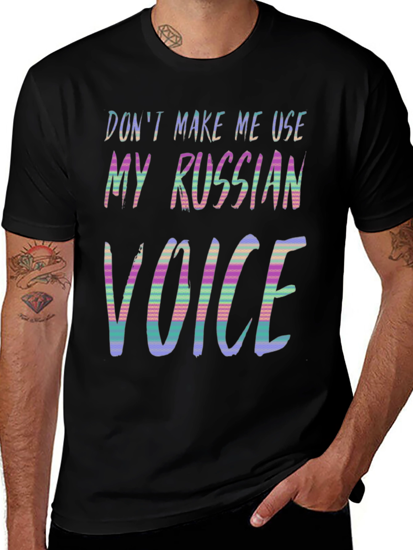 Russian Voice Graphic T-Shirt