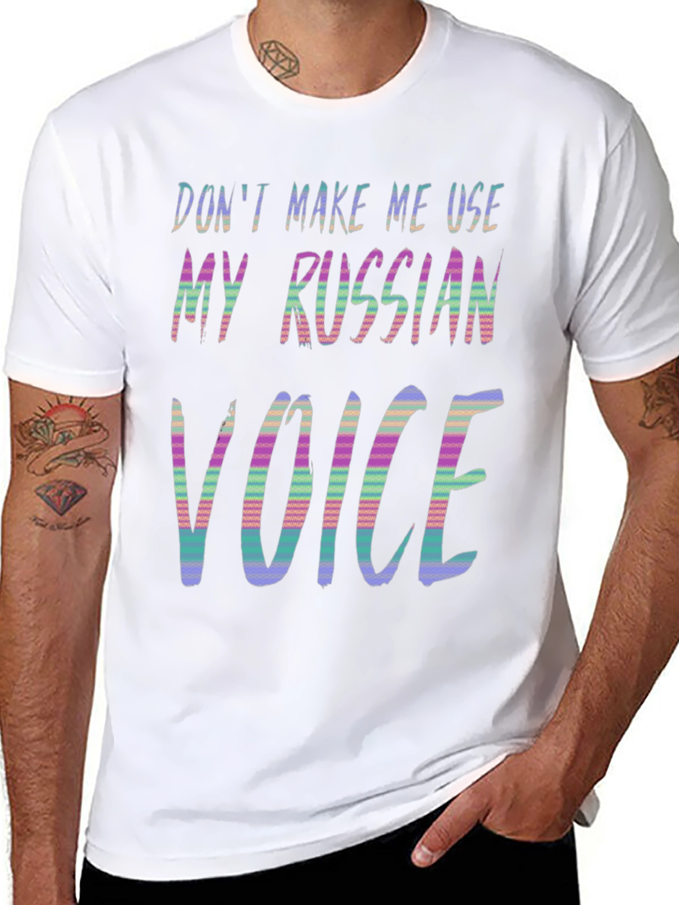 Russian Voice Graphic T-Shirt