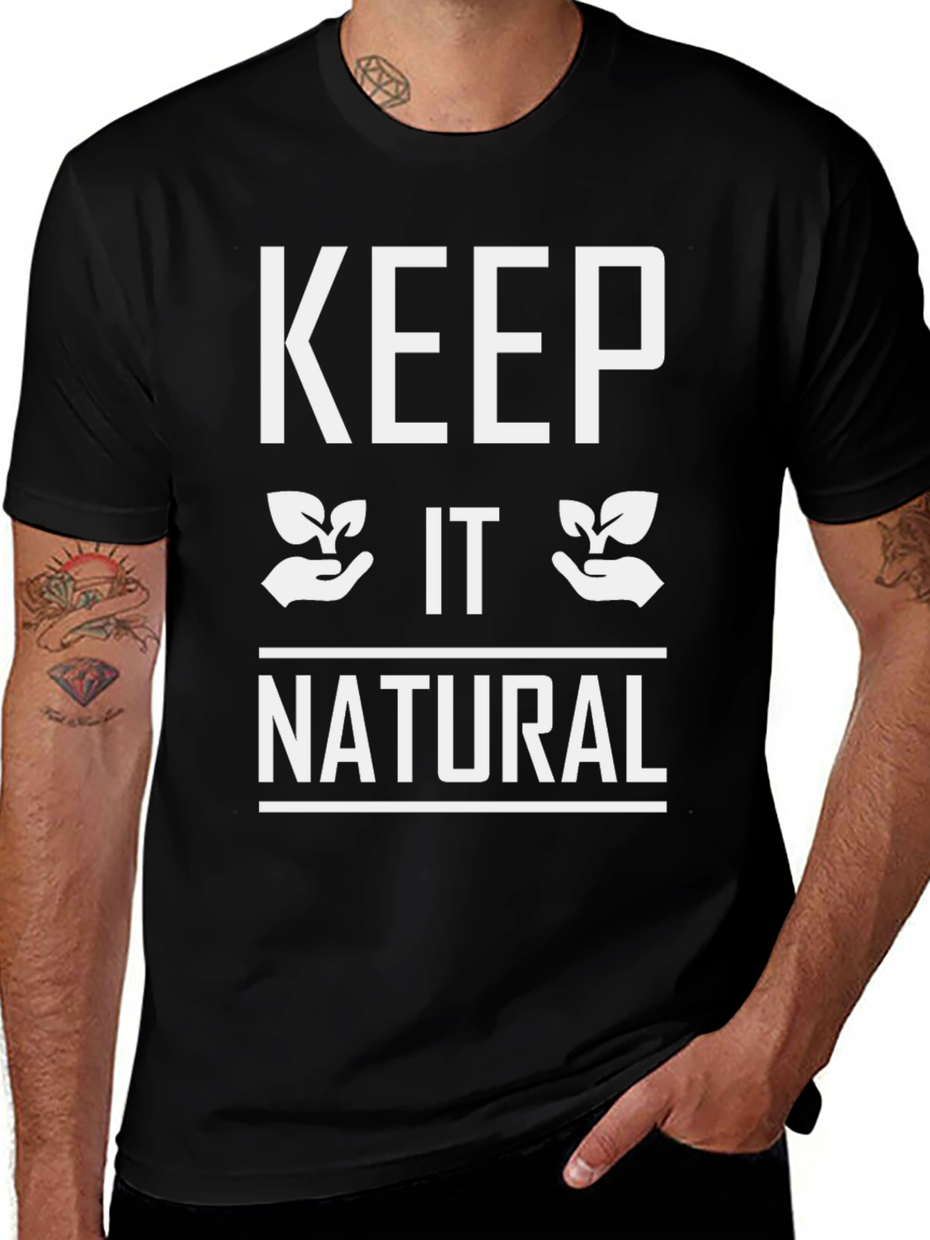 Keep it Natural T-Shirt - Eco Friendly Design