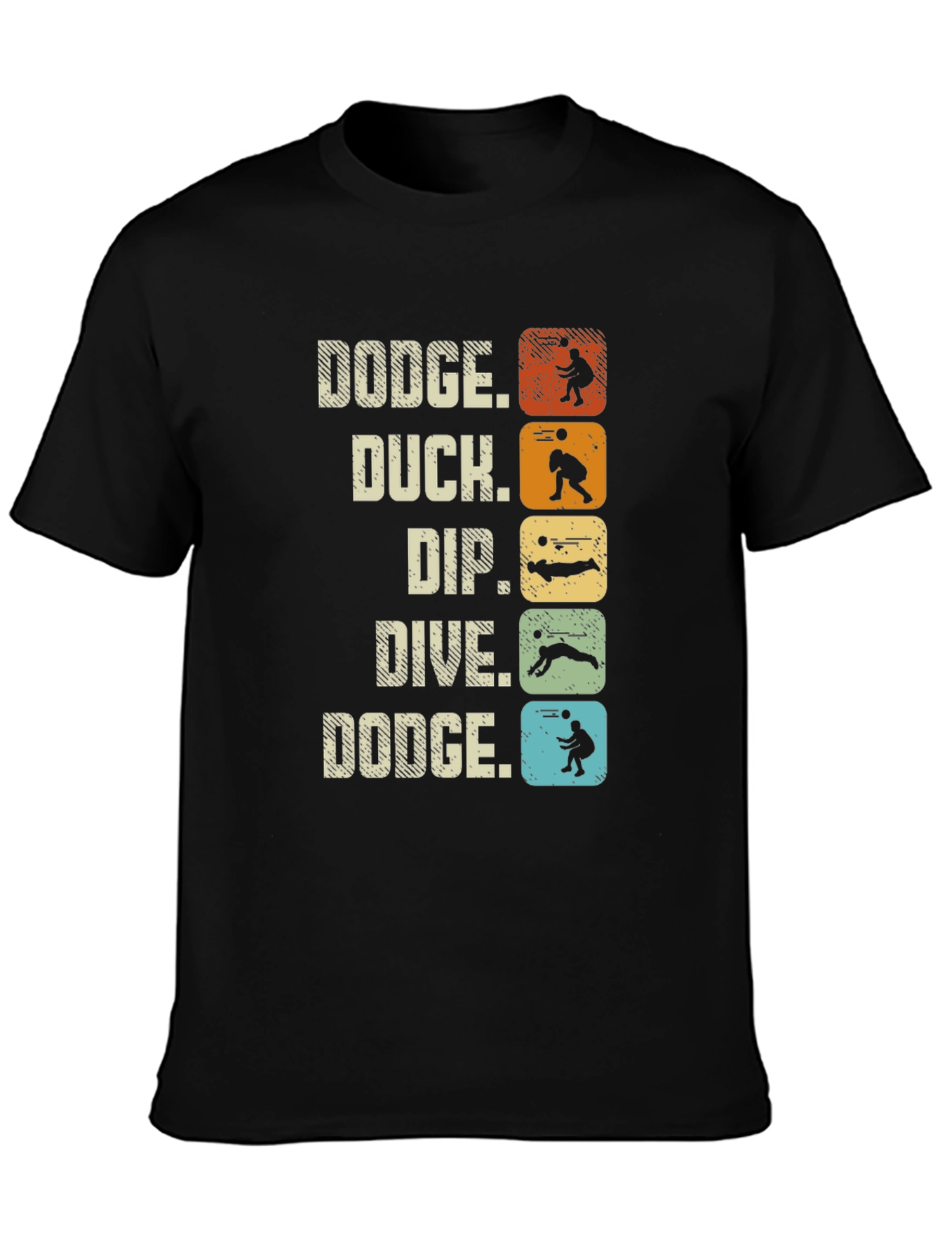 Dodgeball T-Shirt - 5 Ds of Dodgeball