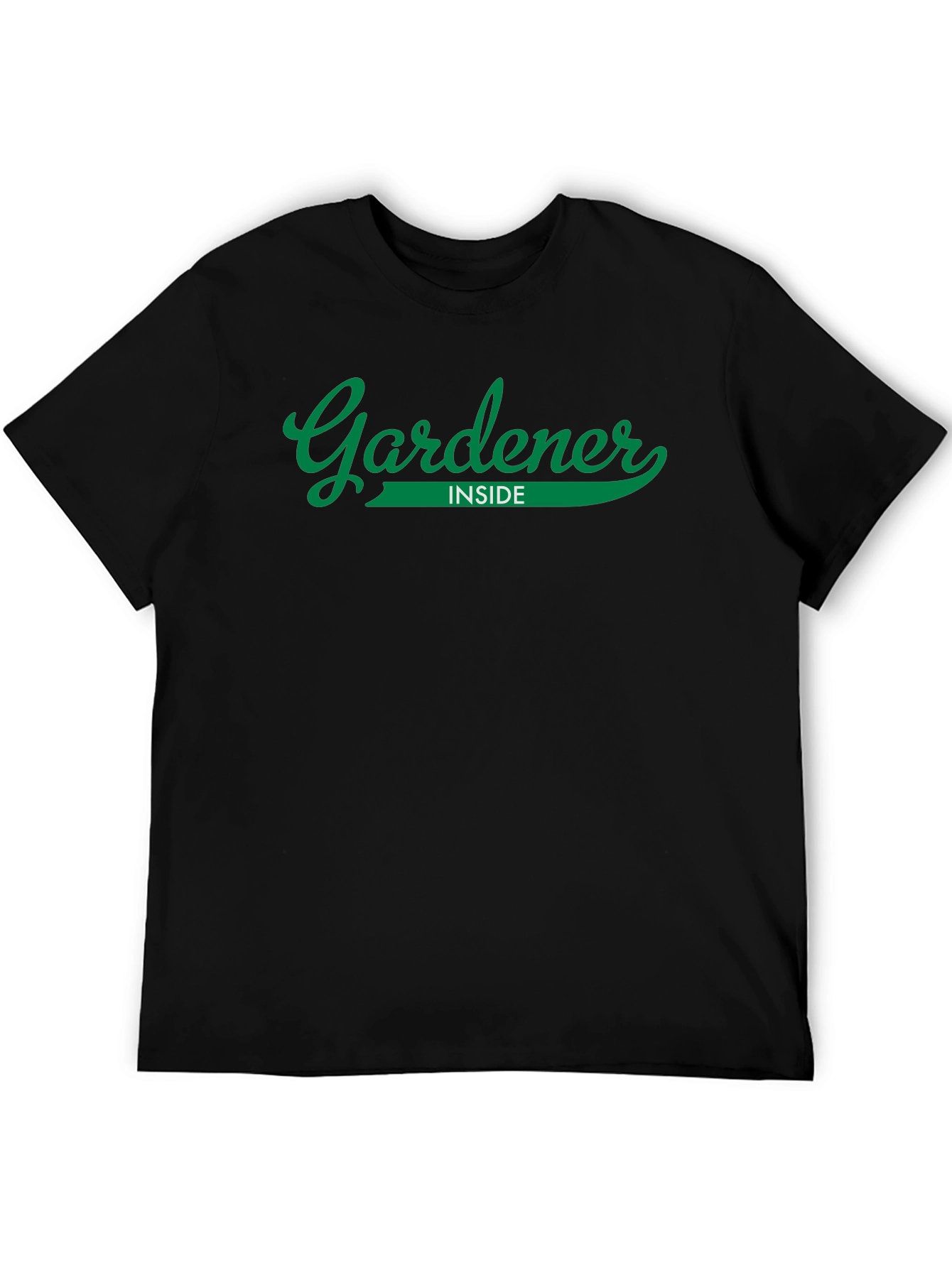 Gardener Inside Graphic T-Shirt - Black
