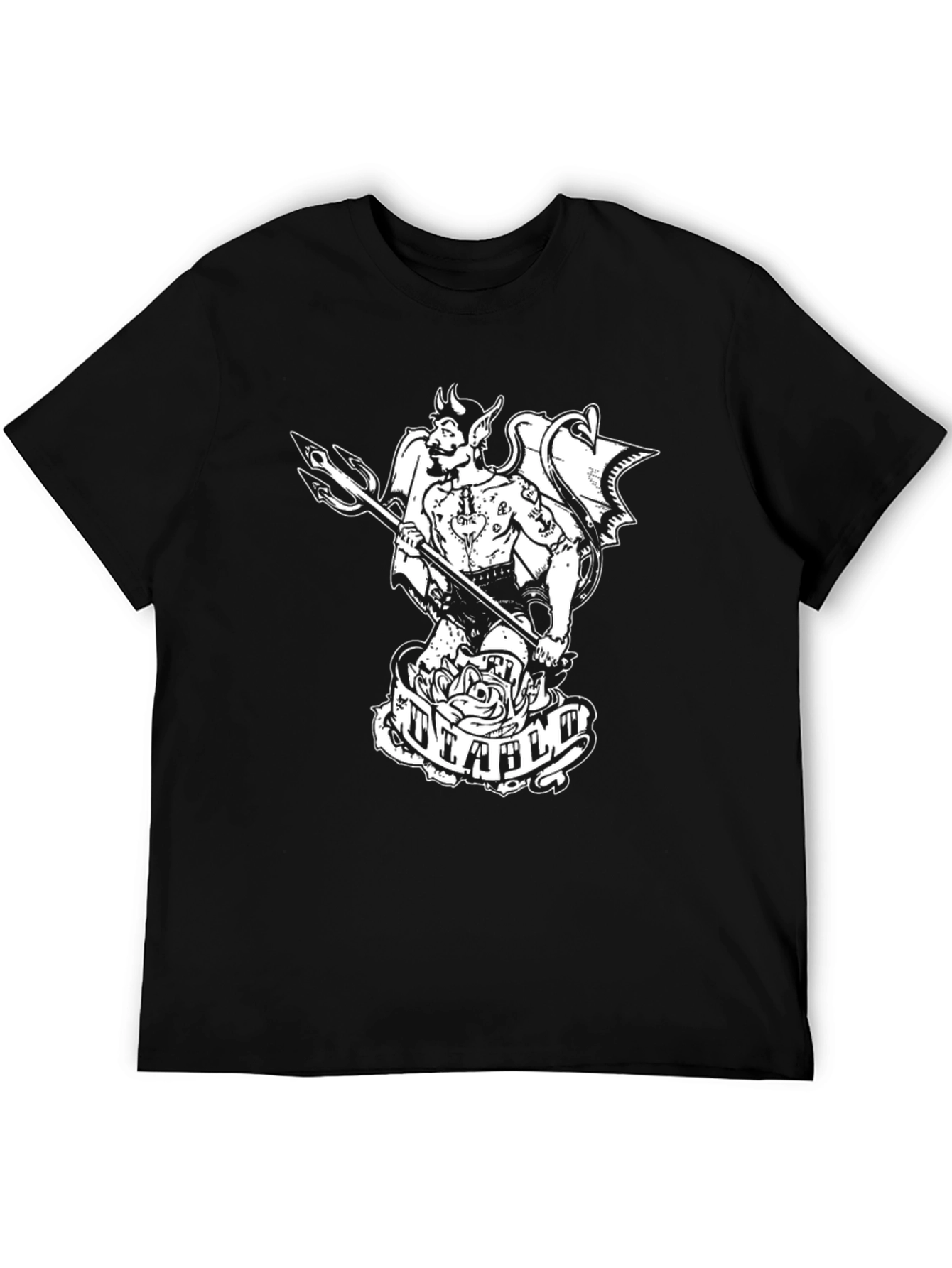 Diablo Graphic T-Shirt - Mens Black Tee
