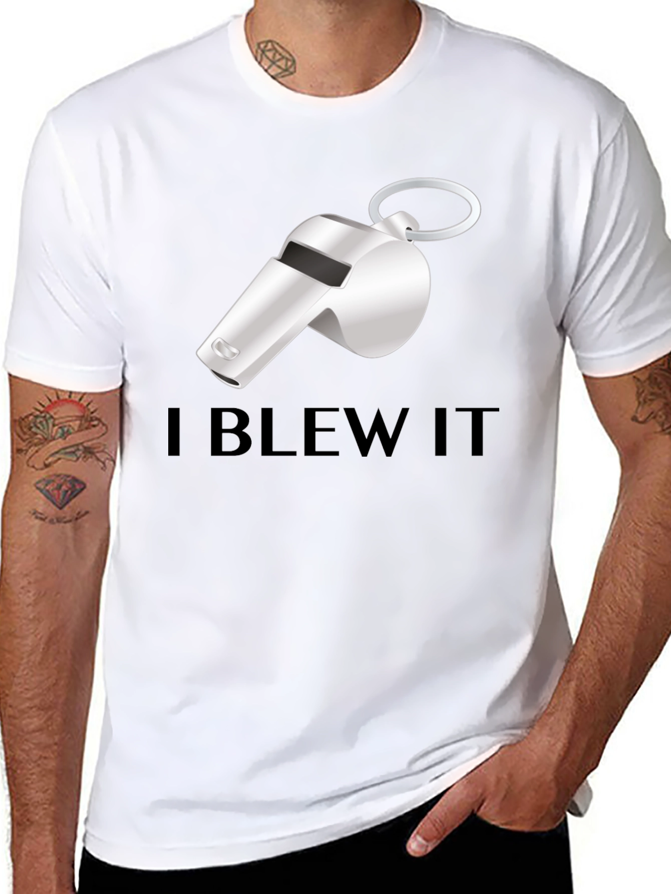 I Blew It Whistle T-Shirt