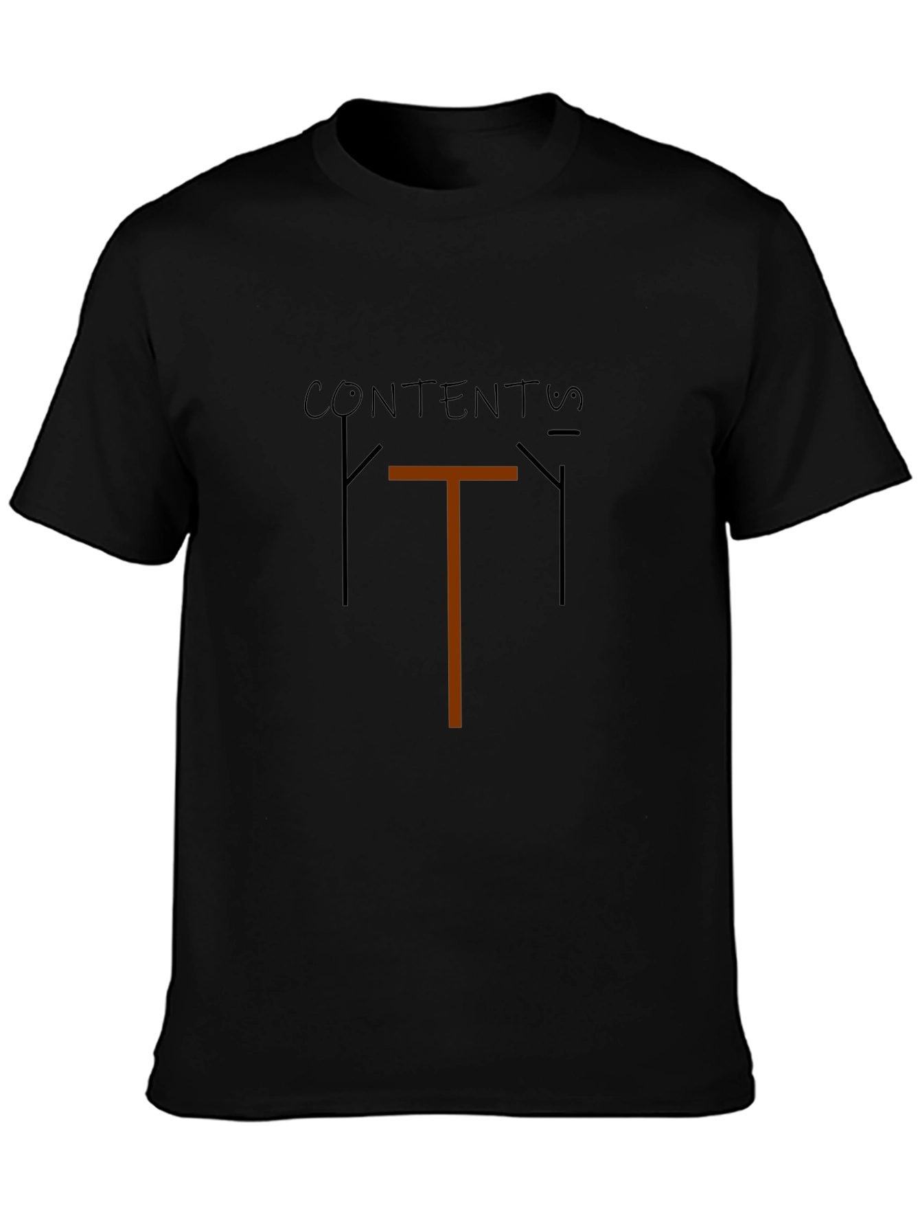 Contentus Graphic T-Shirt - Soft Cotton Tee