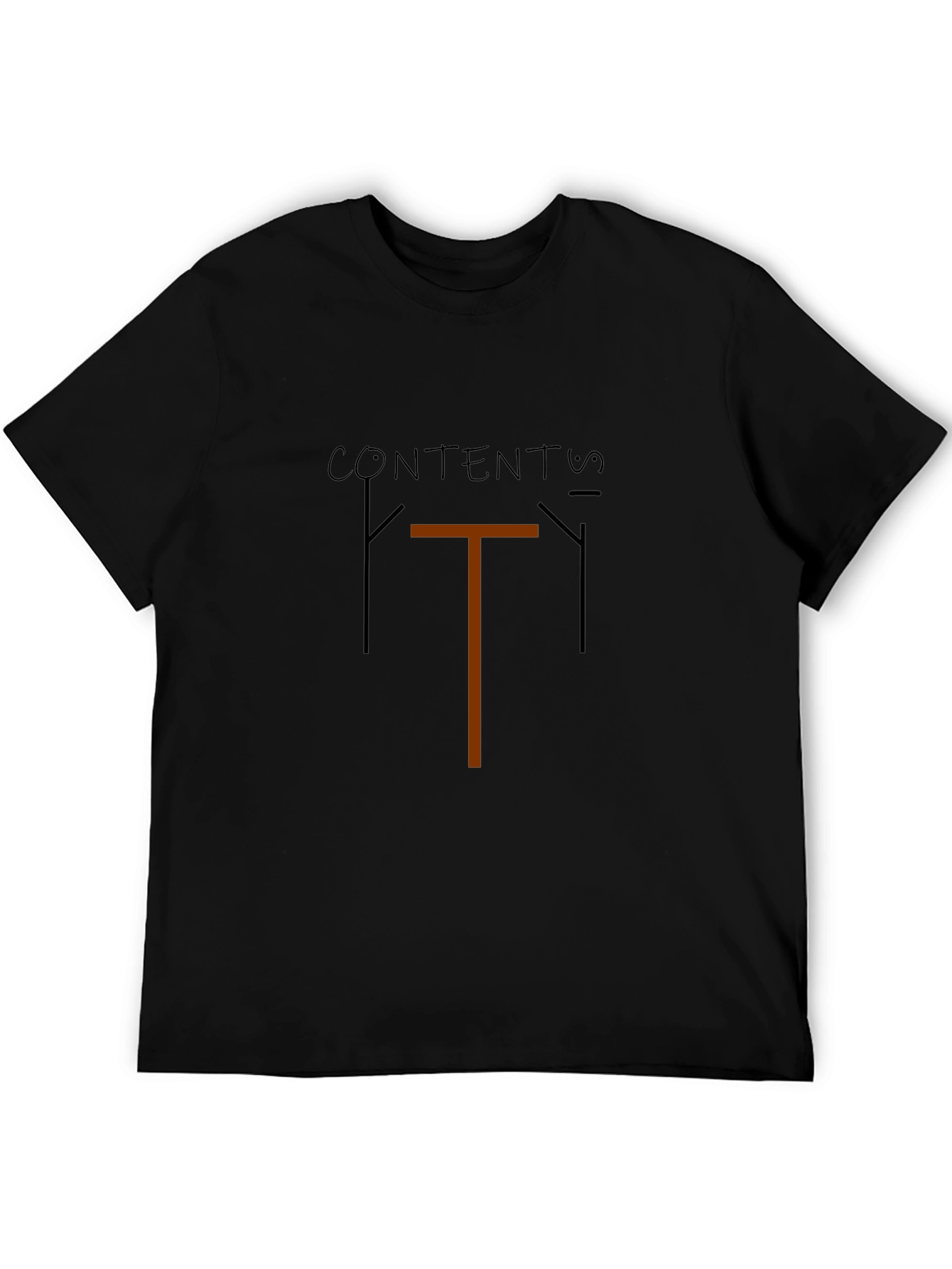 Contentus Graphic T-Shirt - Soft Cotton Tee