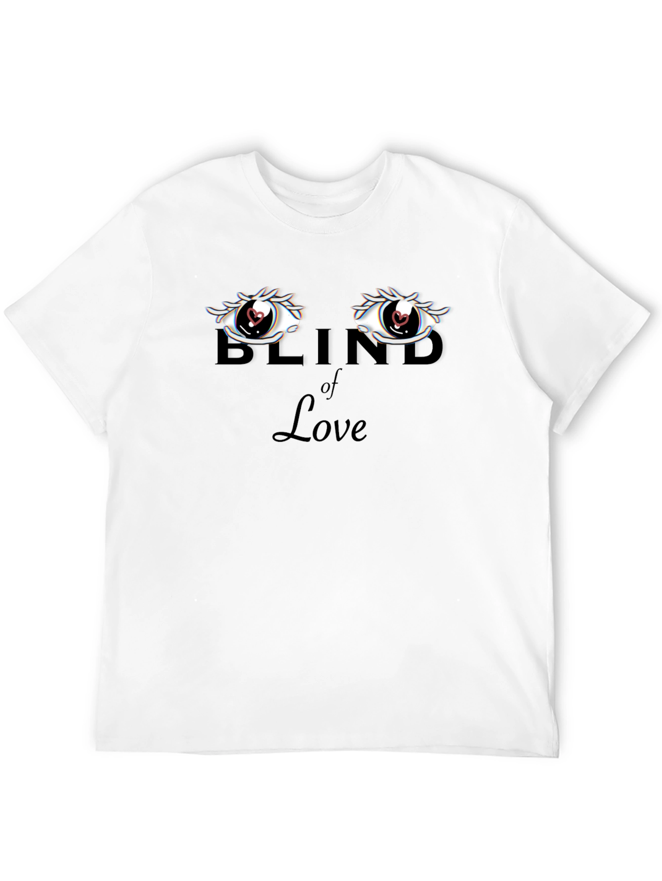 Blind of Love Graphic Tee - Black T-Shirt