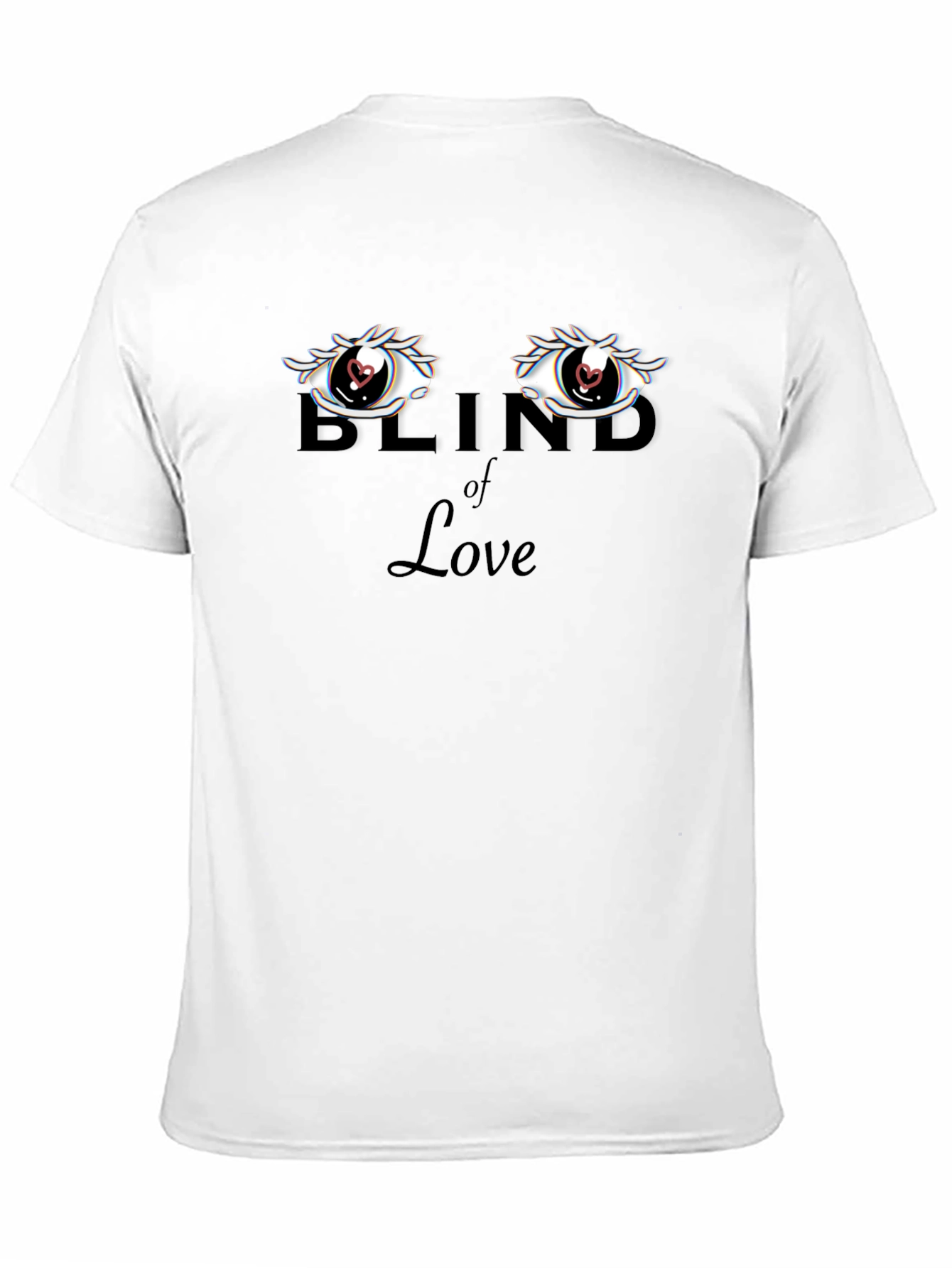 Blind of Love Graphic Tee - Black T-Shirt