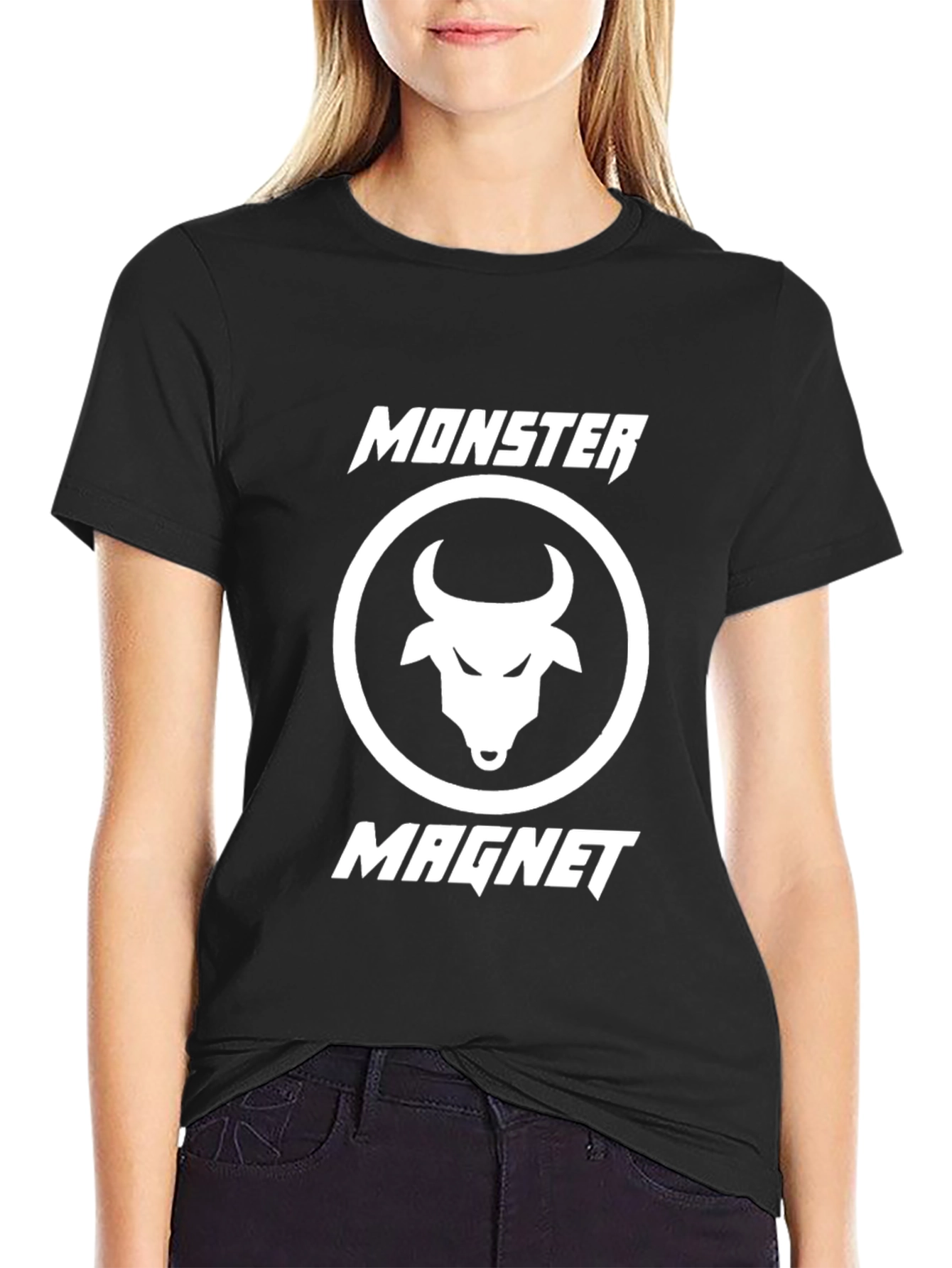 Monster Magnet Black T-Shirt - Bold Graphic Tee