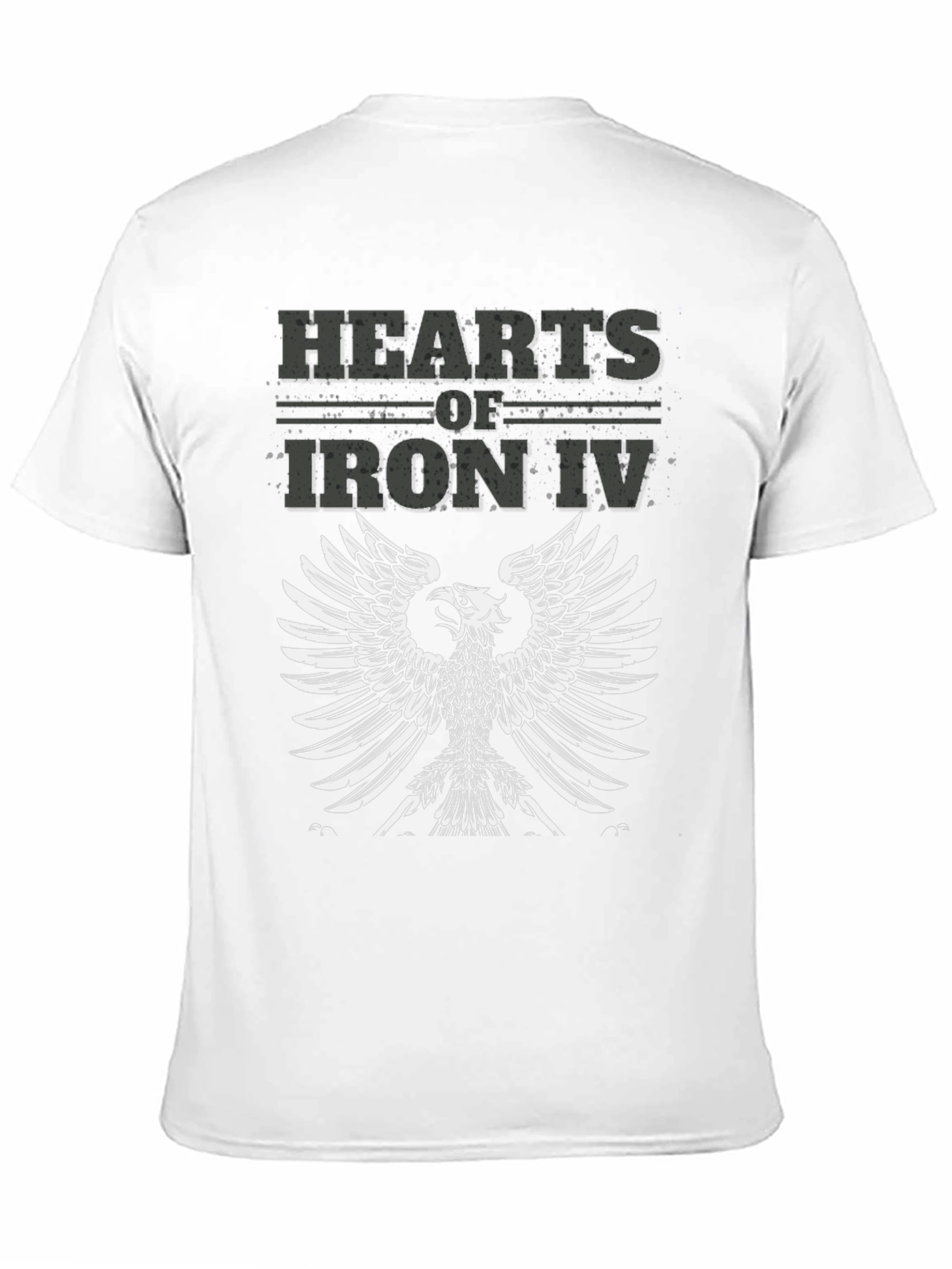 Hearts of Iron IV Eagle Black T-Shirt