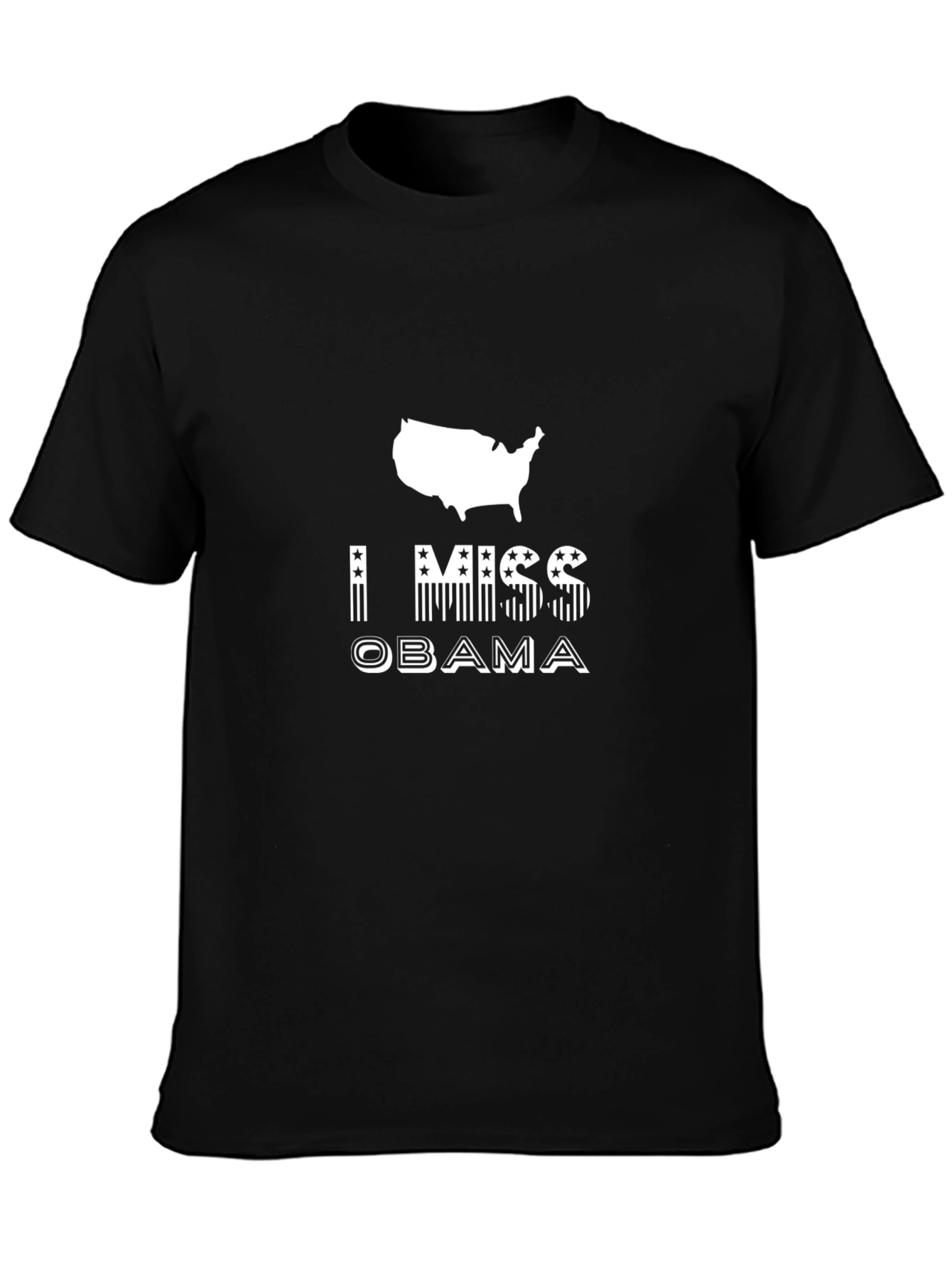 I Miss Obama Graphic Print Tee